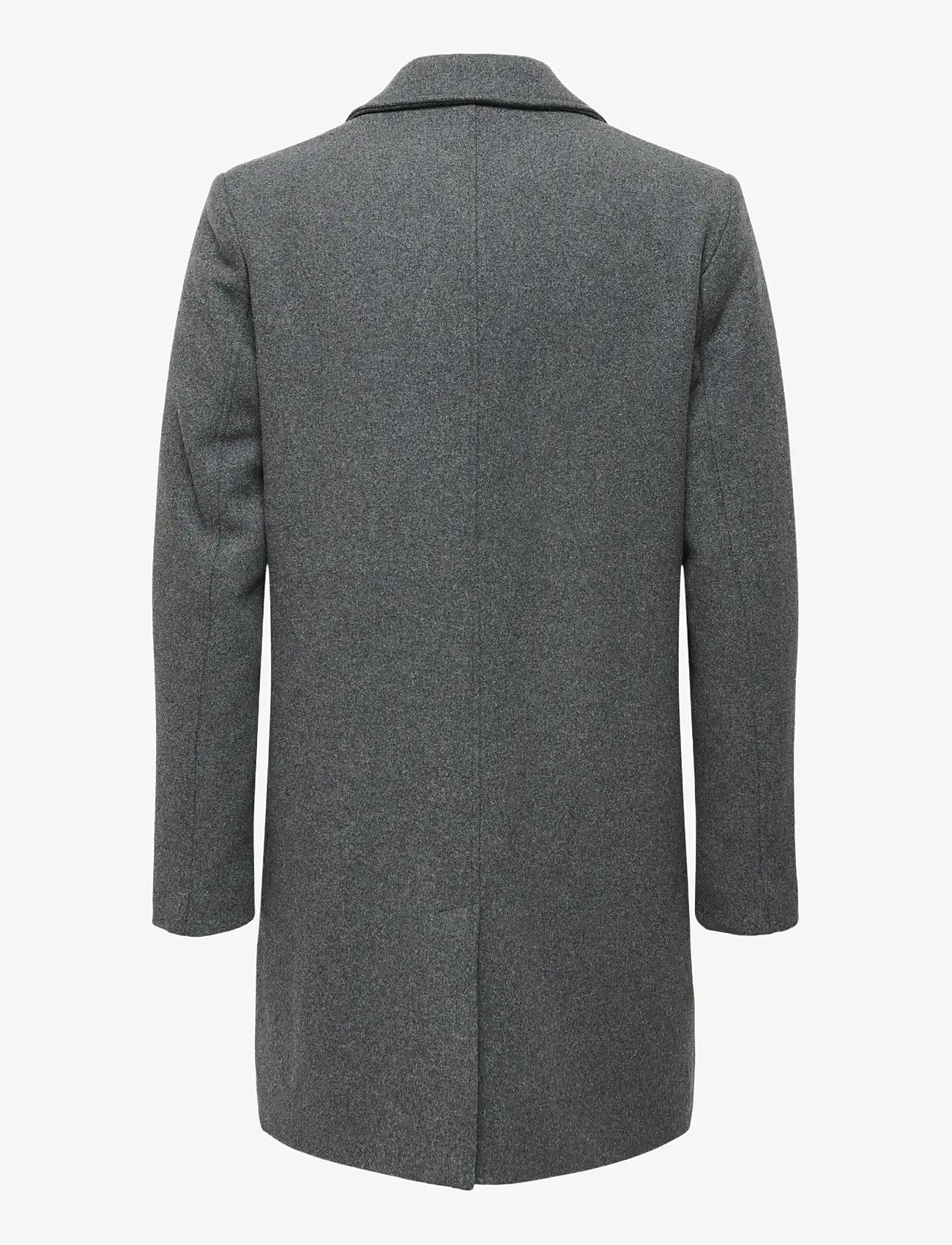 ONLY & SONS - ONSMATTHEW WOOL COAT OTW NOOS - vinterjakker - dark grey melange - 2