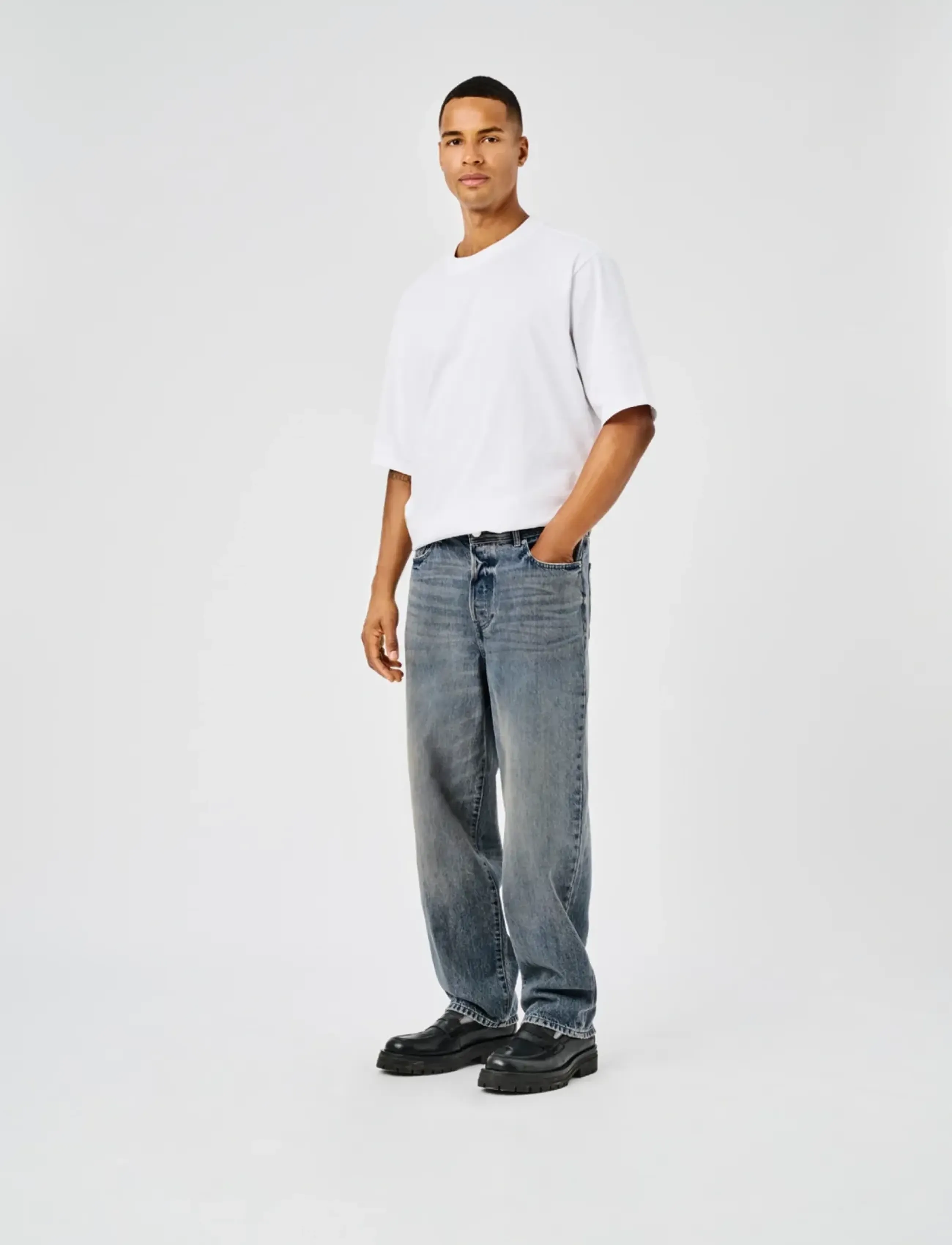 ONLY & SONS ONSFADE LOOSE SBG 2218 TAI DNM NOOS - Kollektionen - SPECIAL BLUE GREY DENIM / blue