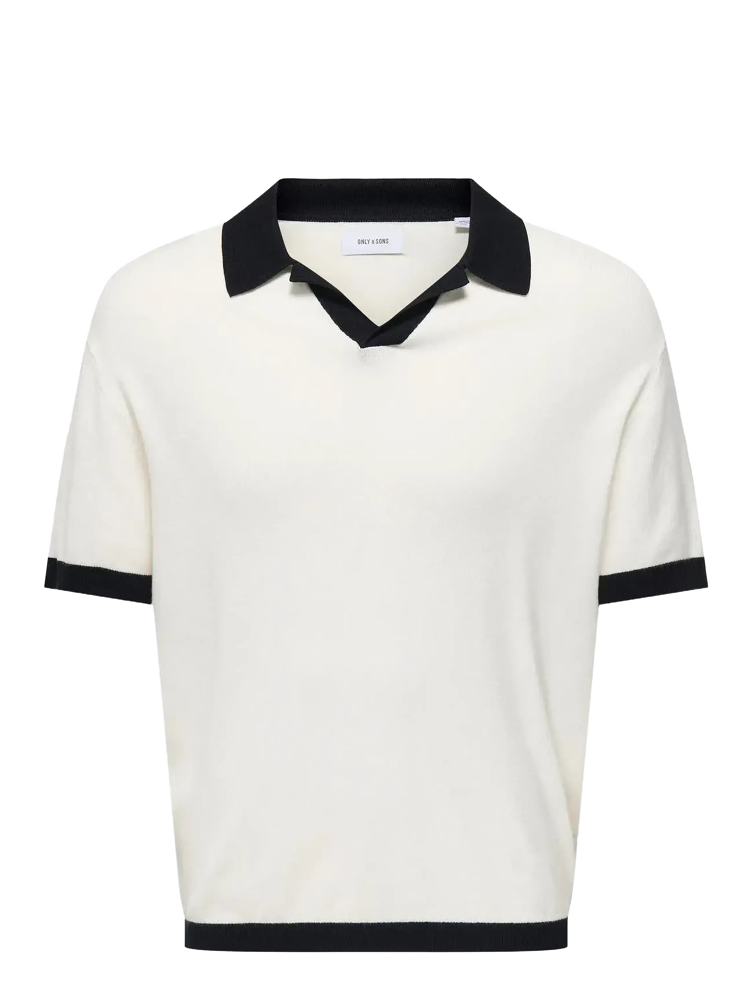 Onsadrian Reg 12 Ss Contrast Polo Knit