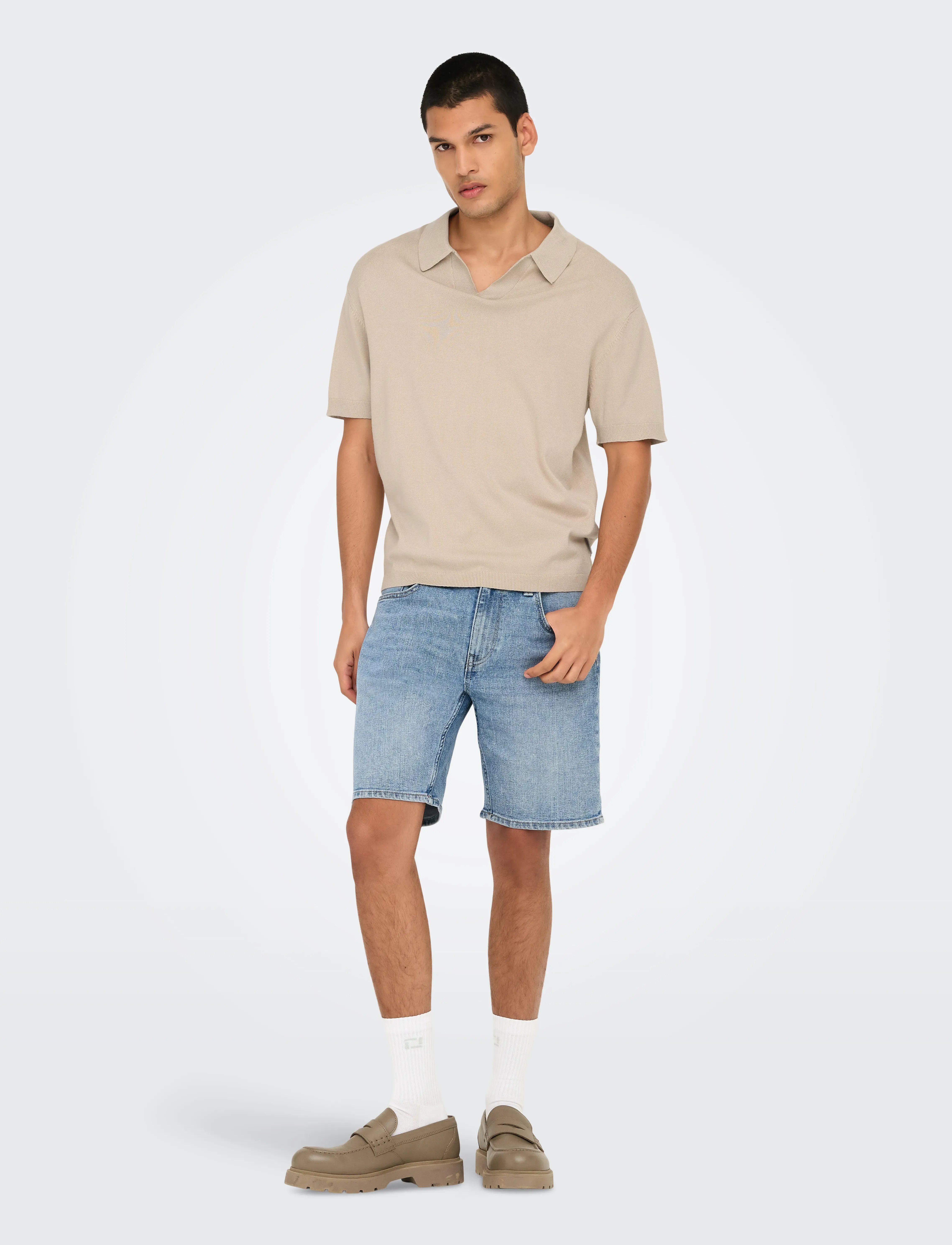 Onsadrian Reg 12 Ss Contrast Polo Knit 3
