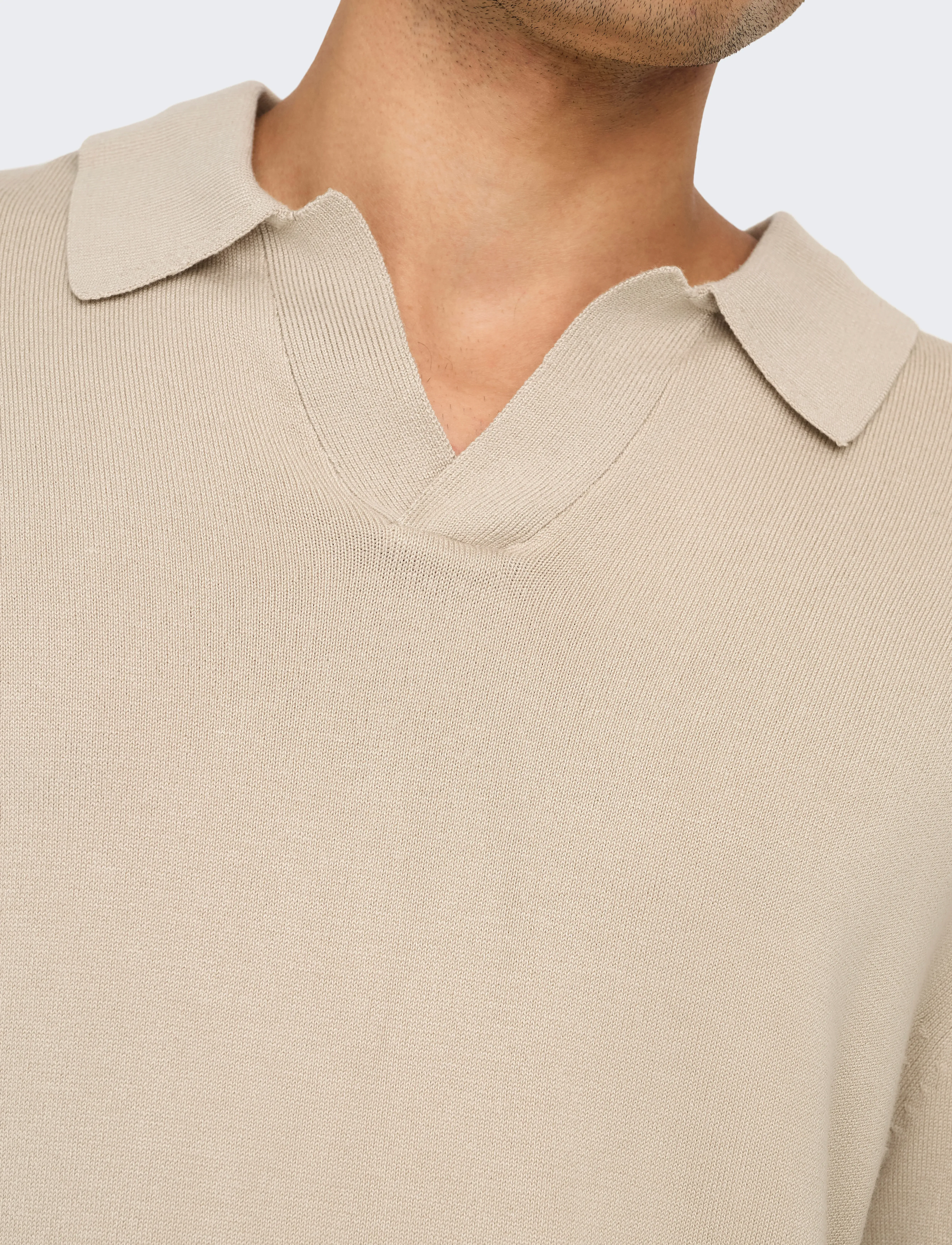 Onsadrian Reg 12 Ss Contrast Polo Knit 5