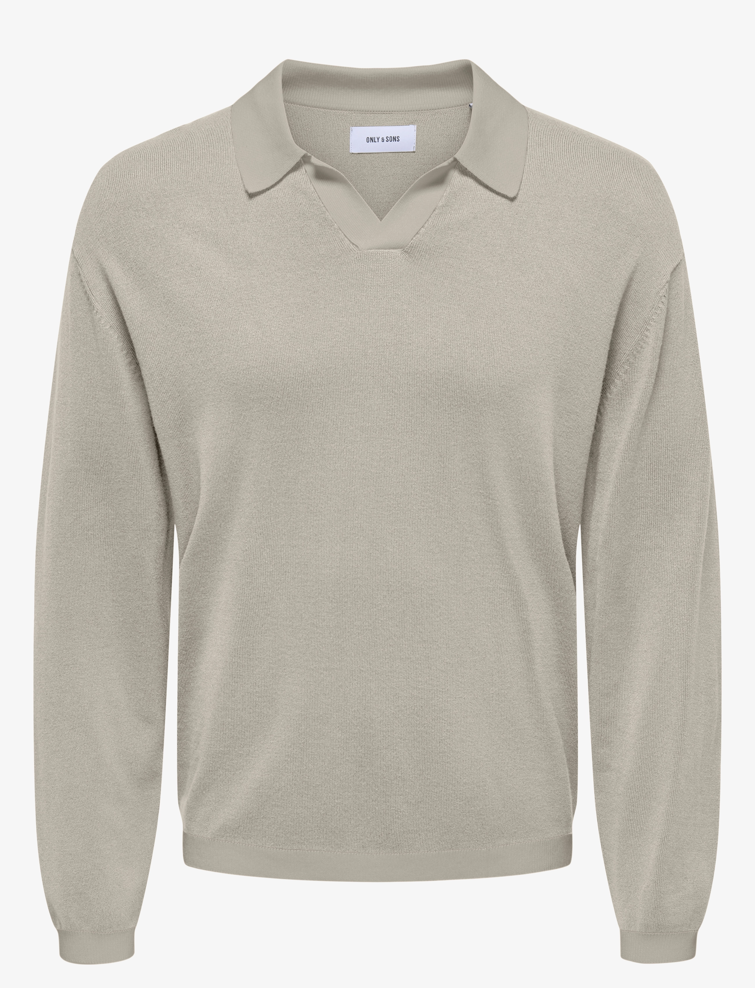Onsadrian Reg 12 Ls Contrast Polo Knit