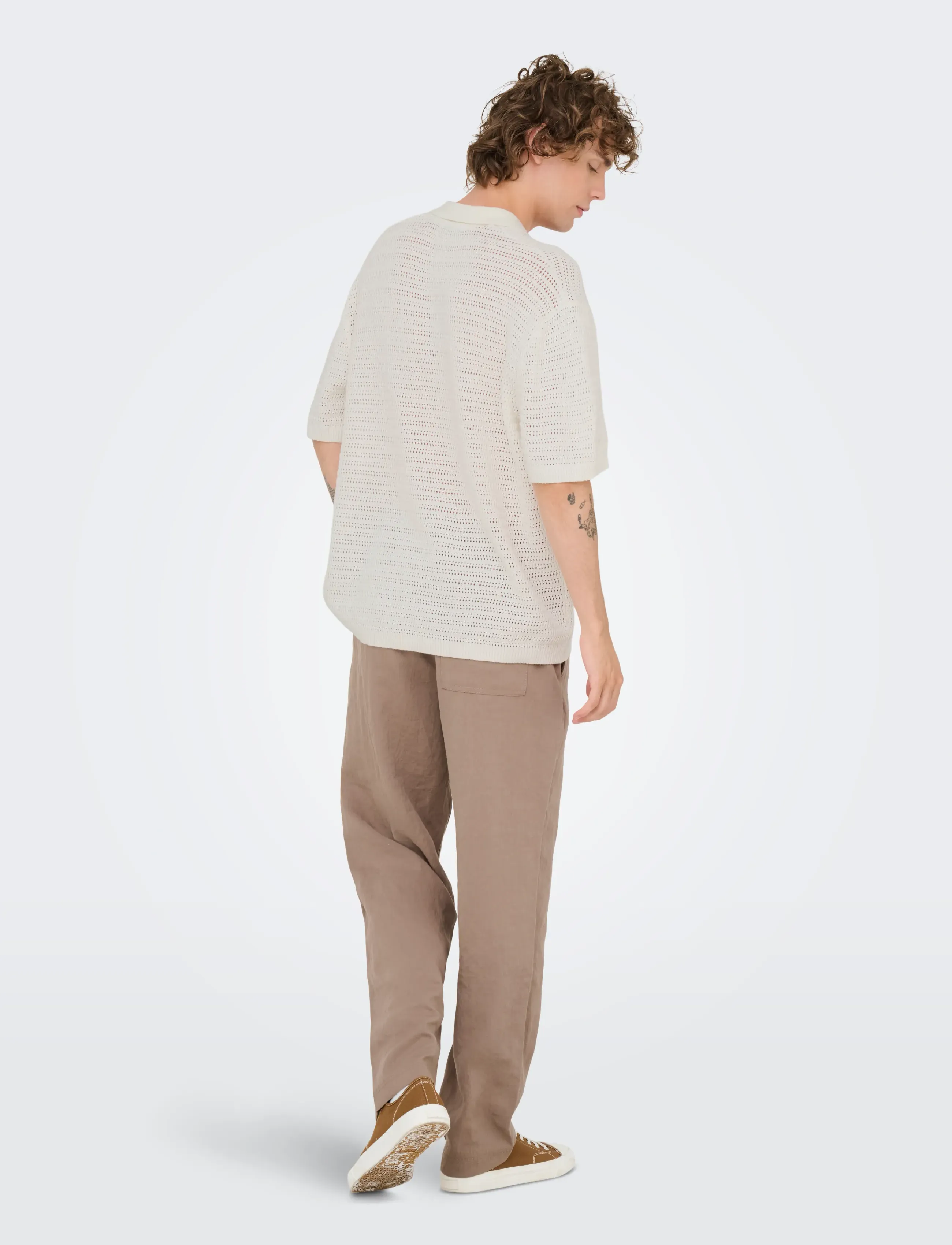 Onsthiago Ovz 7 Ss Resort Crochet Shirt 2