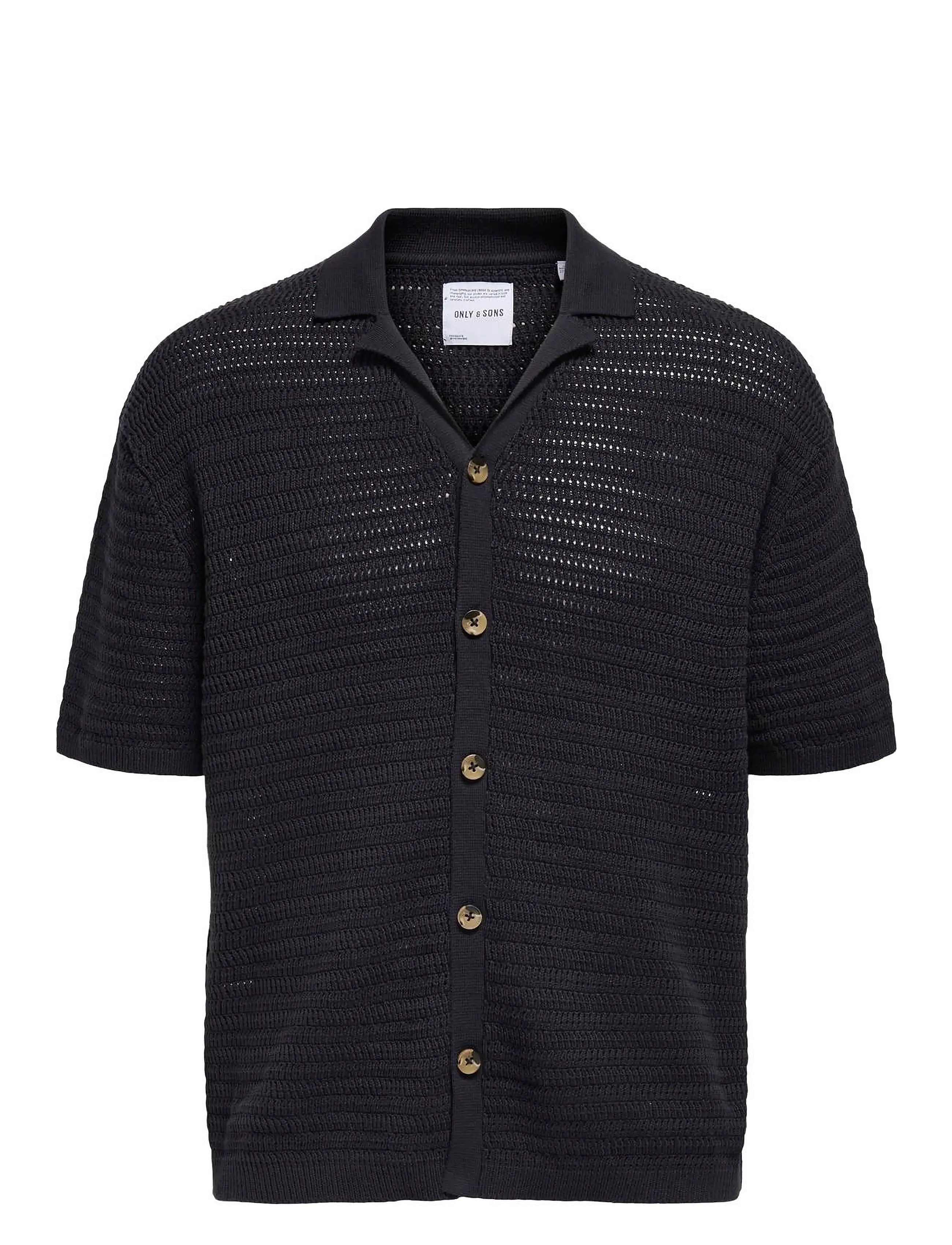 Onsthiago Ovz 7 Ss Resort Crochet Shirt