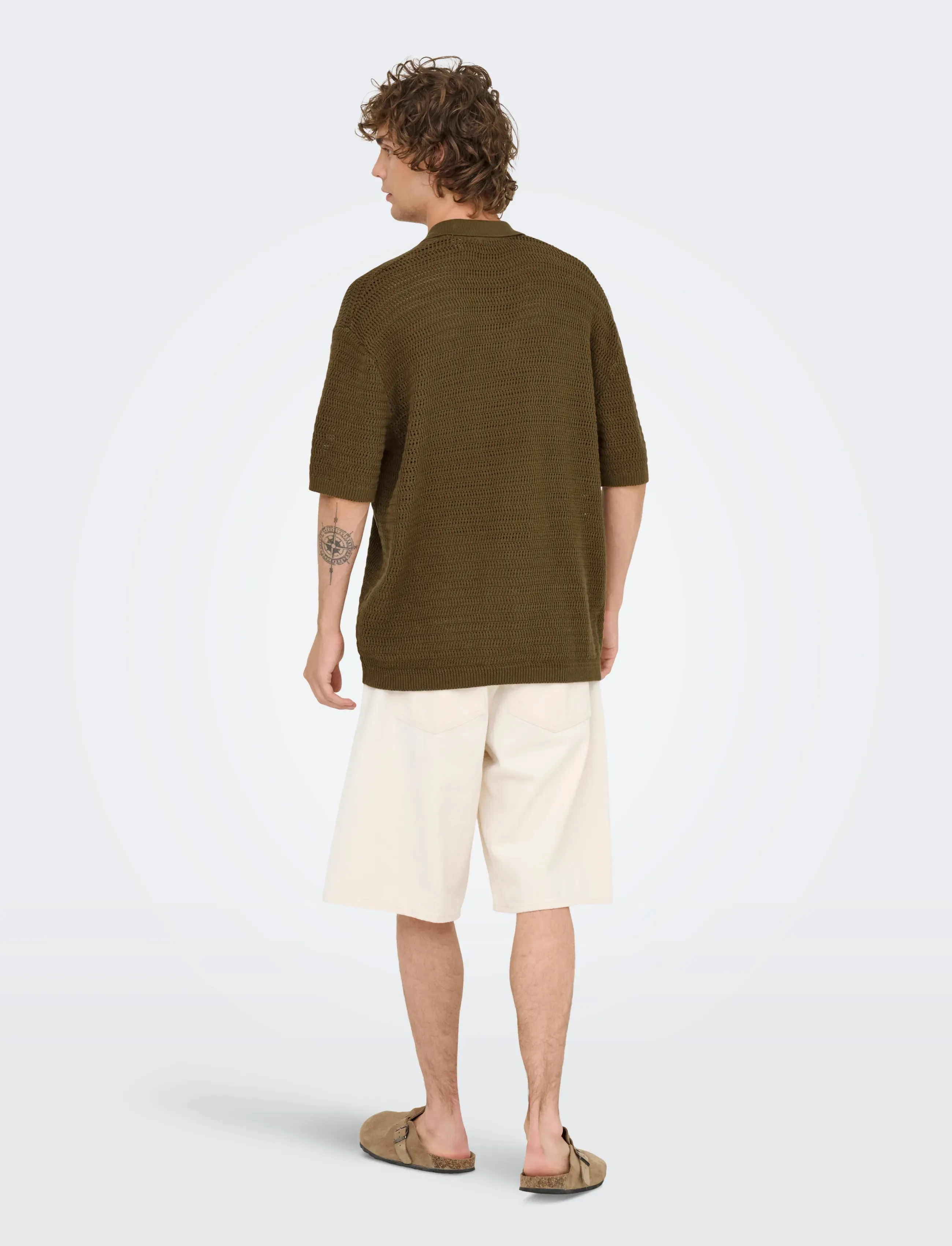 Onsthiago Ovz 7 Ss Resort Crochet Shirt 2