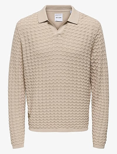 Onsantonio Ls 12 Resort Crochet Polo - Polostrik