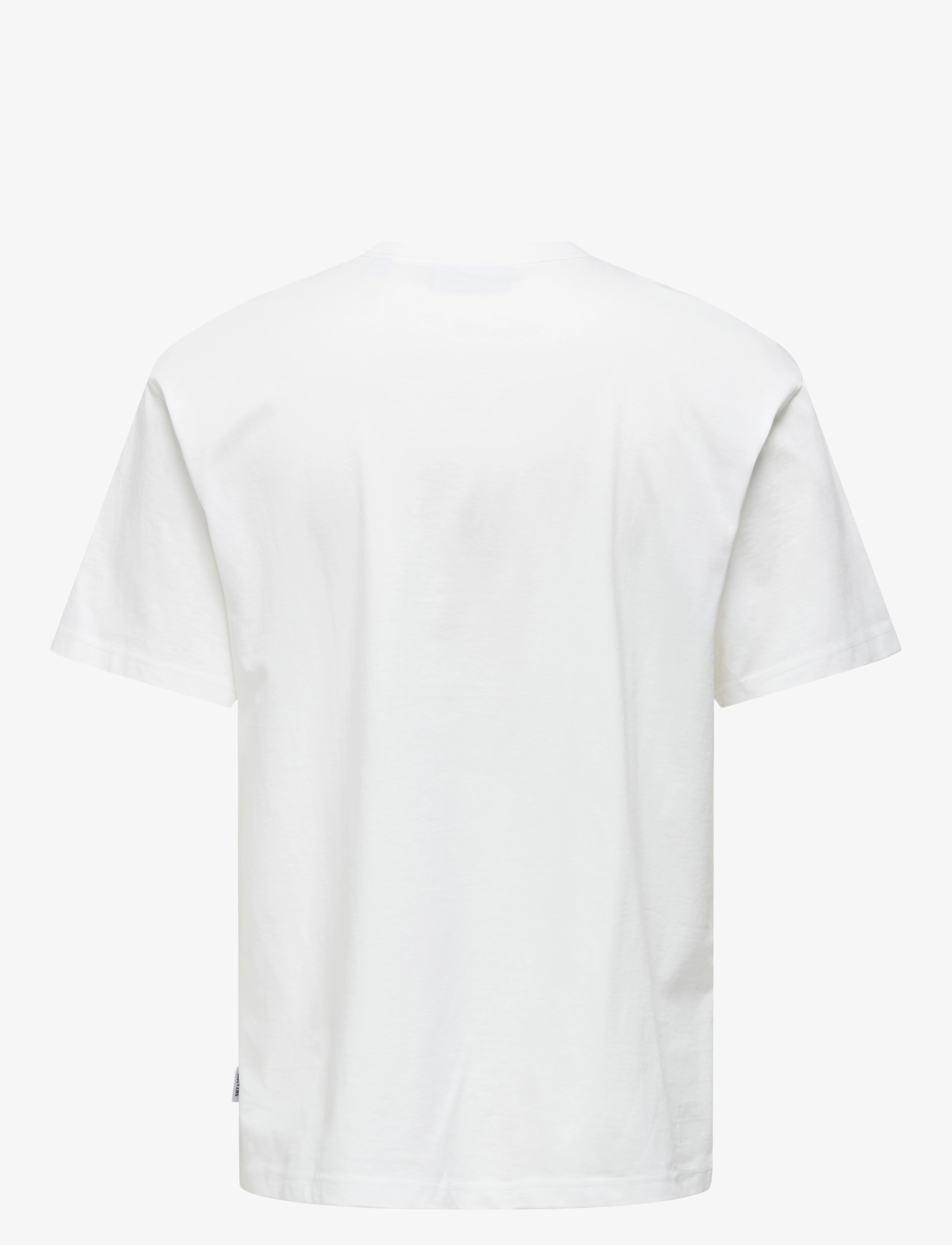 ONLY & SONS - ONSDASH RLX SS TEE VD - lowest prices - cloud dancer - 2