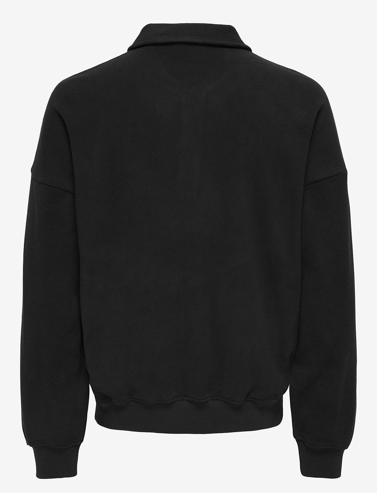 ONLY & SONS - ONSDOMINIC RLX LS RUGBY SWEAT VD - langärmelig - black - 1