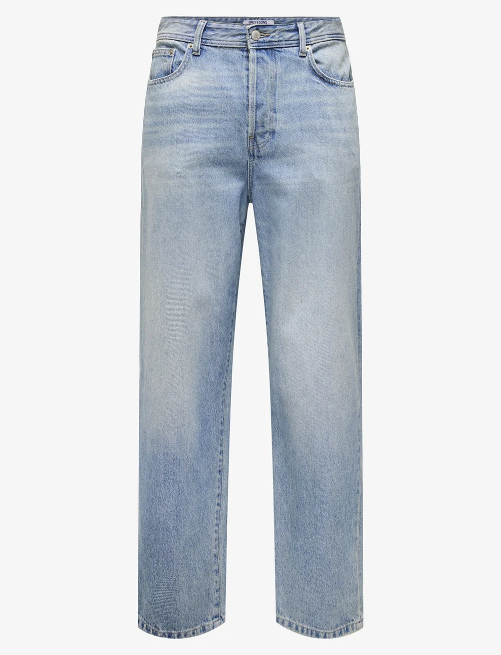 ONLY & SONS - ONSFADE LOOSE LB 2330 TAI DNM NOOS - tavalised teksad - light blue denim - 1