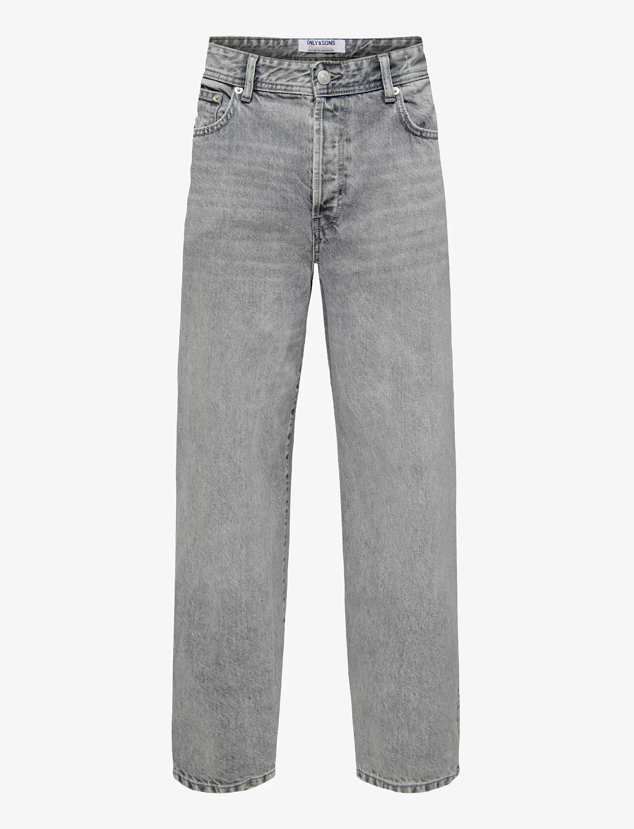 ONLY & SONS - ONSFADE LOOSE MG 2332 TAI DNM NOOS - loose jeans - medium grey denim - 1