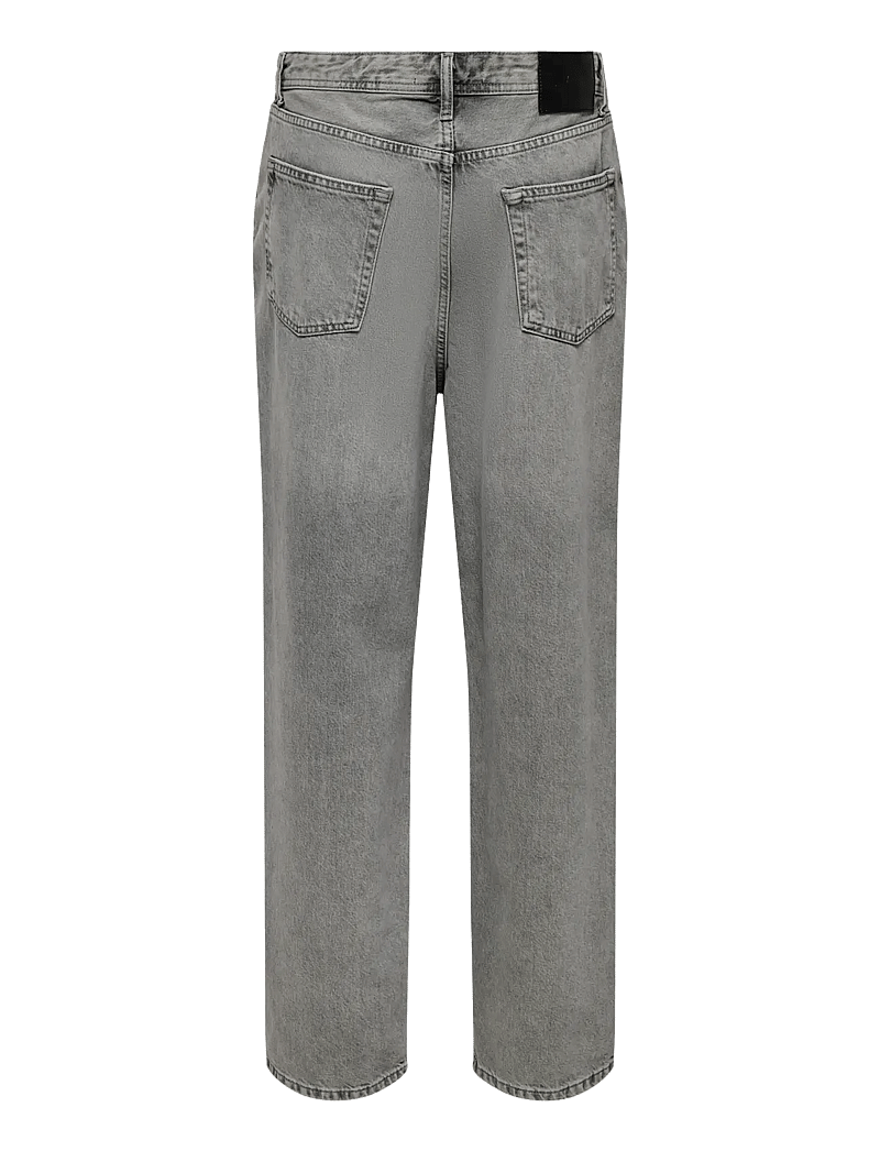 ONLY & SONS - ONSFADE LOOSE MG 2332 TAI DNM NOOS - loose jeans - medium grey denim - 2