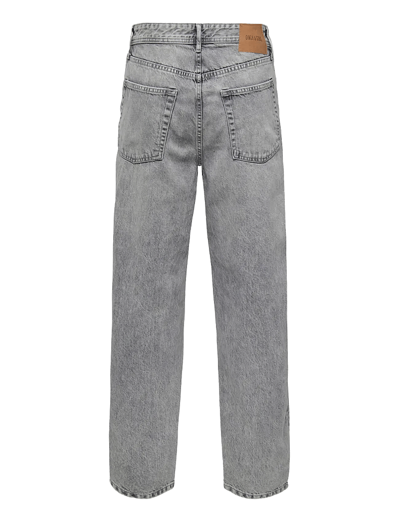 ONLY & SONS - ONSFADE LOOSE MG 2332 TAI DNM NOOS - loose jeans - medium grey denim - 2