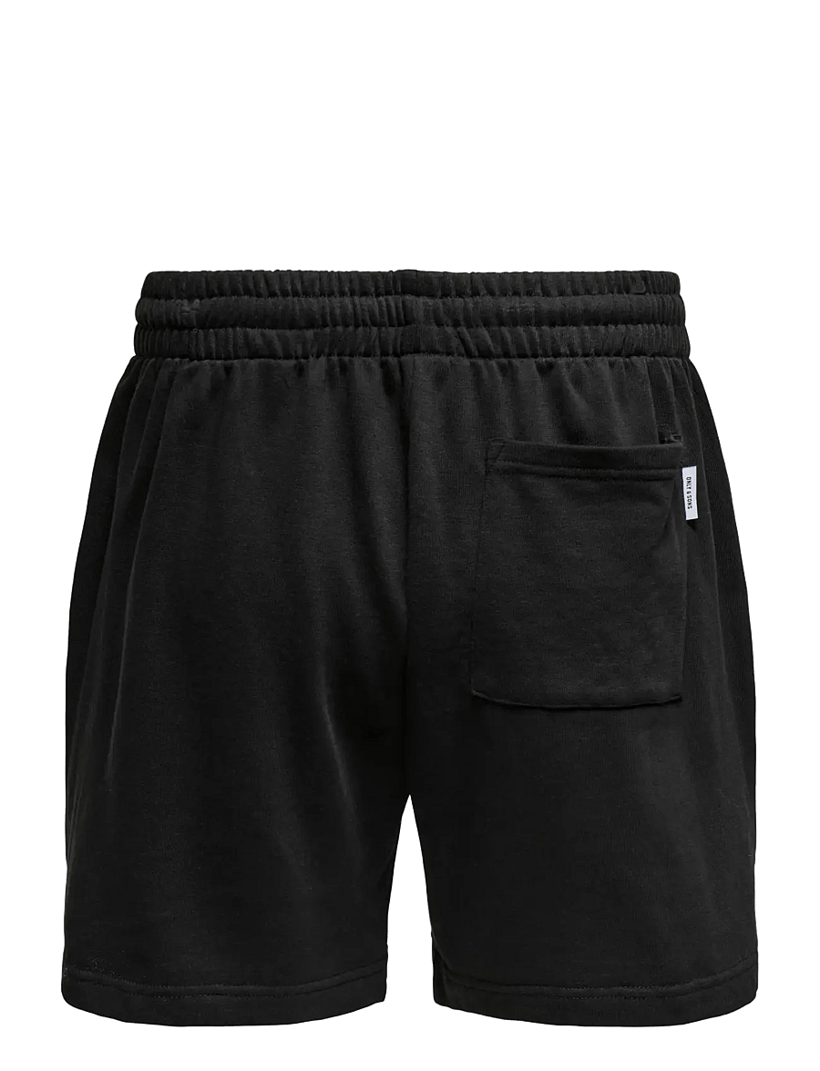 ONLY & SONS - ONSDAVID SHORTS SWEAT NOOS - hosen - black - 2