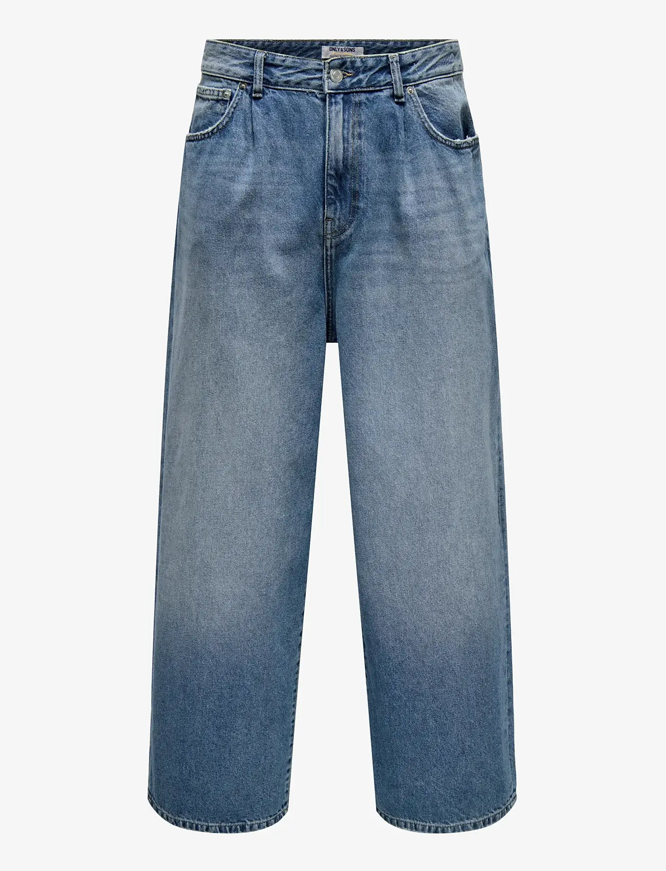 ONLY & SONS - ONSCARL BALLOON MB 2356 TAI DNM - loose jeans - medium blue denim - 1