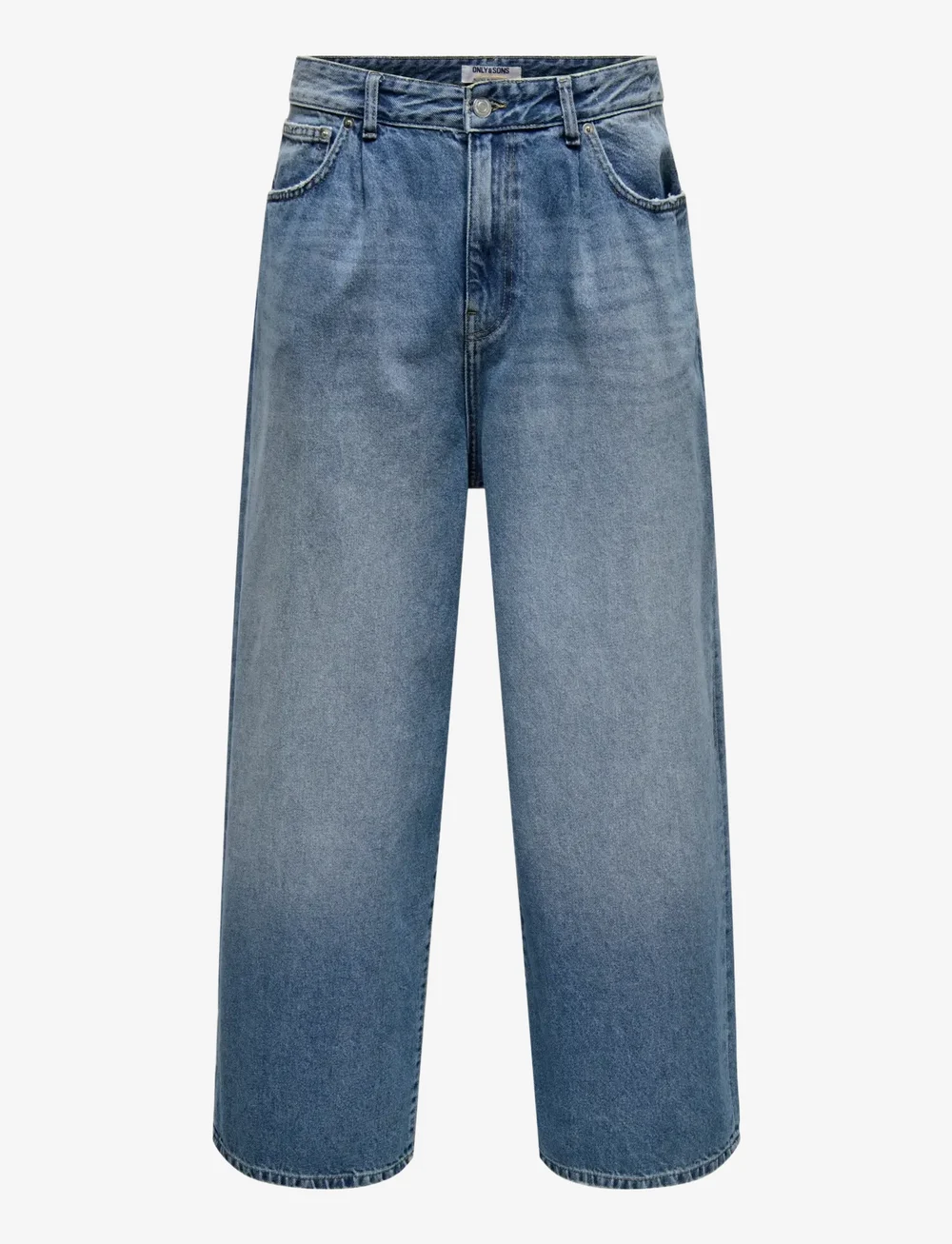 ONLY & SONS - ONSCARL BALLOON MB 2356 TAI DNM - loose jeans - medium blue denim - 0