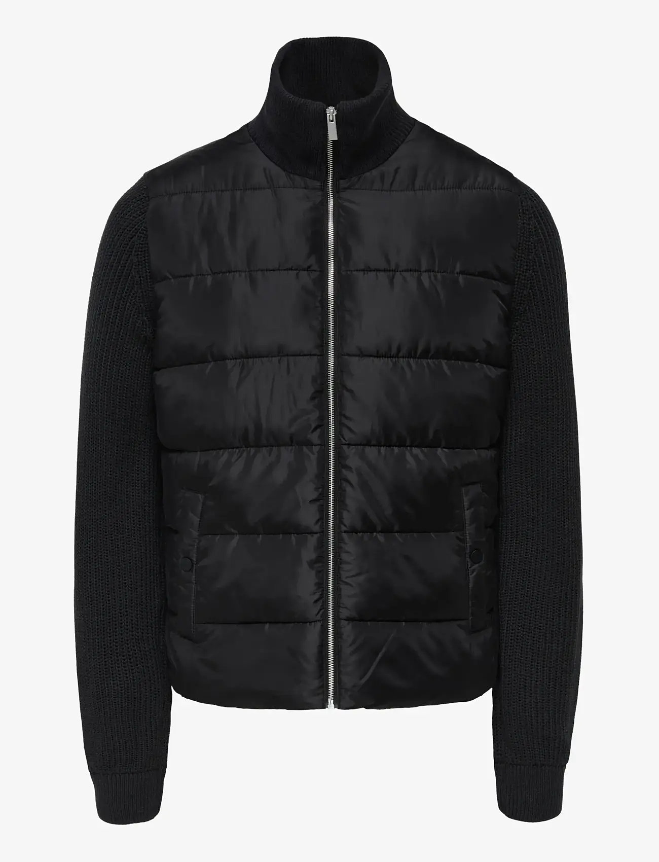 ONLY & SONS - ONSMANE LIFE MIXED JACKET OTW - hybridjackor - black - 0