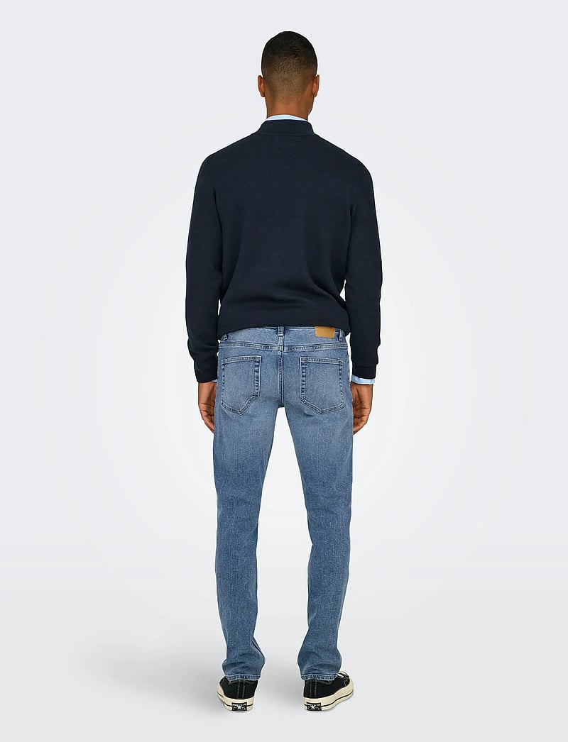 ONLY & SONS - ONSLOOM SLIM LB 2529 PIM DNM NOOS - slim fit jeans - light blue denim - 3