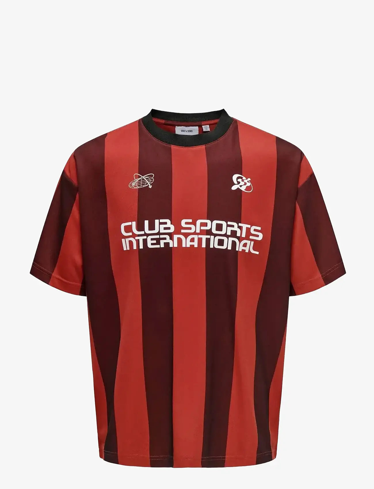 ONLY & SONS - ONSDECLAN LOOSE SS TEE - efterårstøj - lava falls - 0