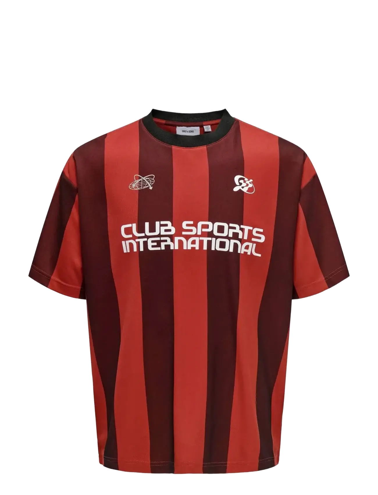 ONLY & SONS ONSDECLAN LOOSE SS TEE - Deals - LAVA FALLS / red