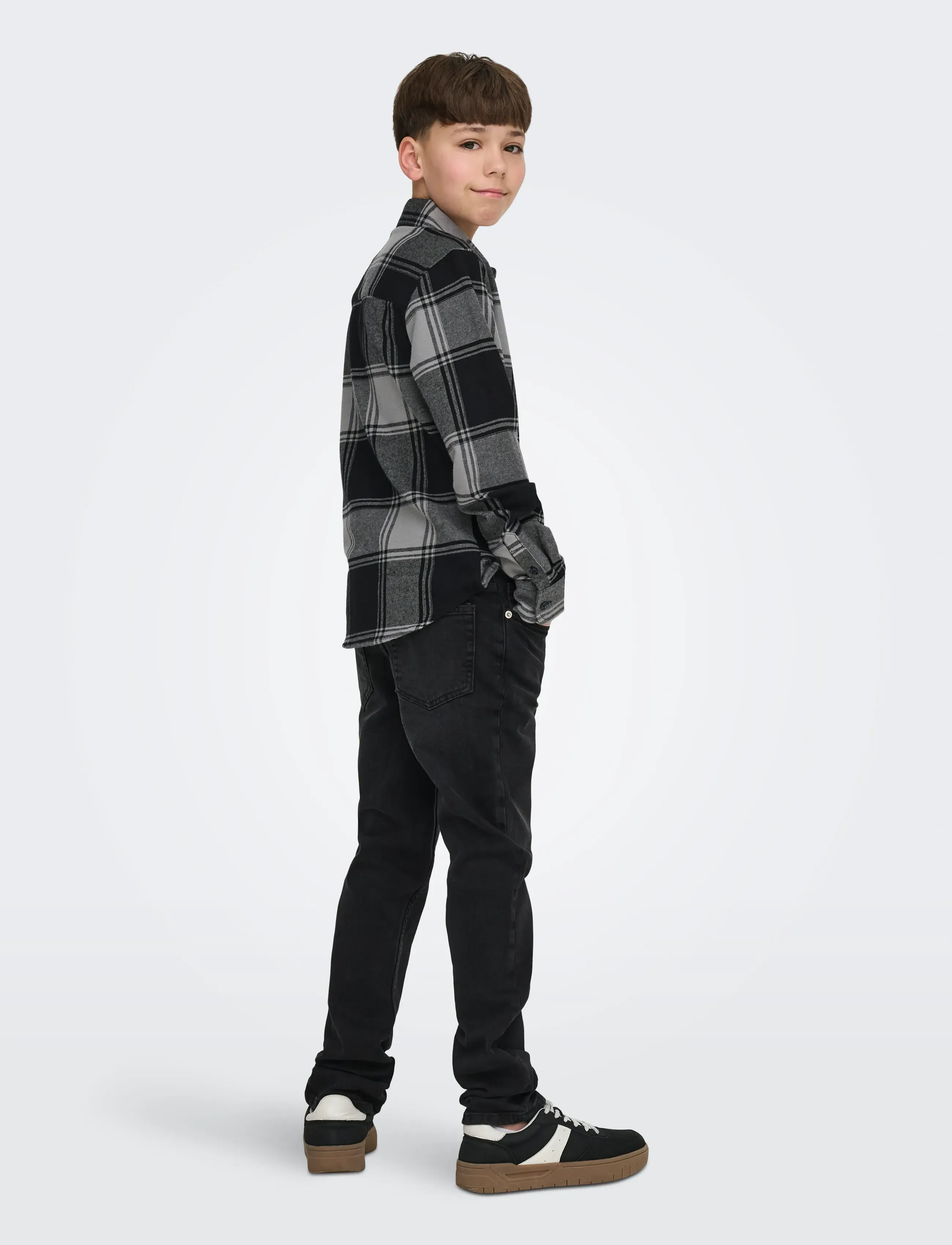ONLY & SONS - OSJWEFT REGULAR WB 2782 TAI DNM NOOS - regular jeans - washed black - 3