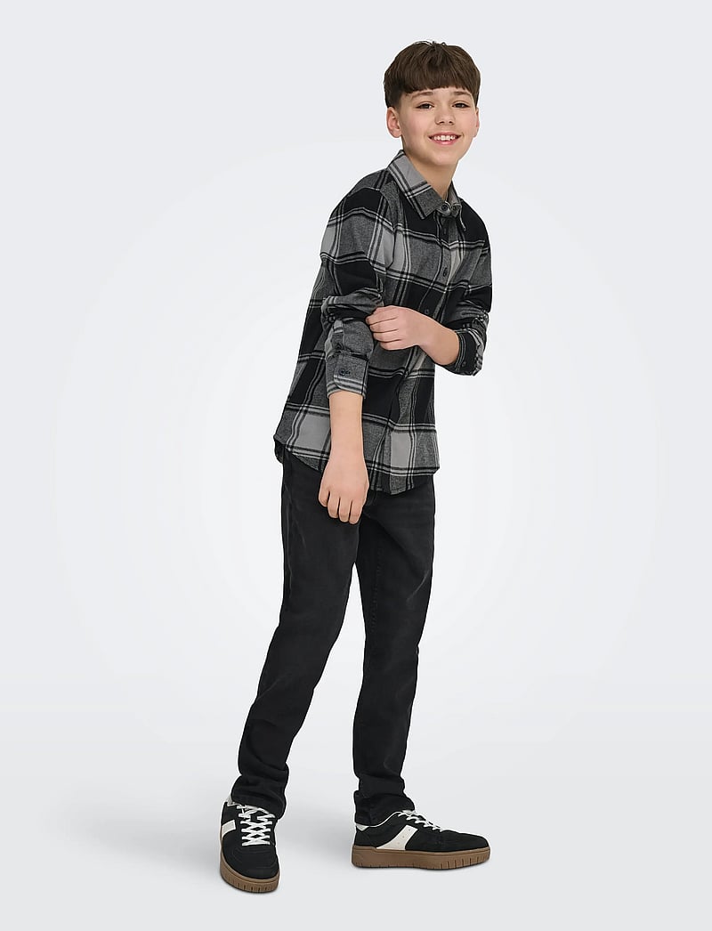 ONLY & SONS - OSJWEFT REGULAR WB 2782 TAI DNM NOOS - regular jeans - washed black - 5