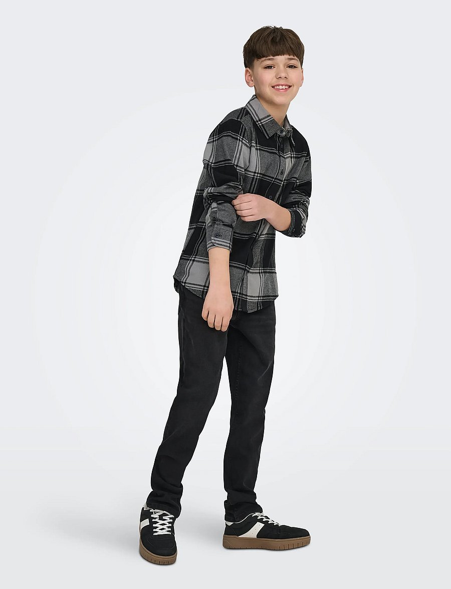 ONLY & SONS - OSJWEFT REGULAR WB 2782 TAI DNM NOOS - regular jeans - washed black - 5