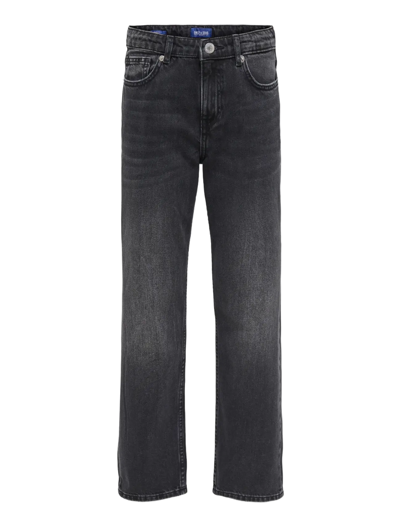 ONLY & SONS Osjedge Straight Wb 2784 Pim Dnm Noos Schwarz - 158 - Kinder
