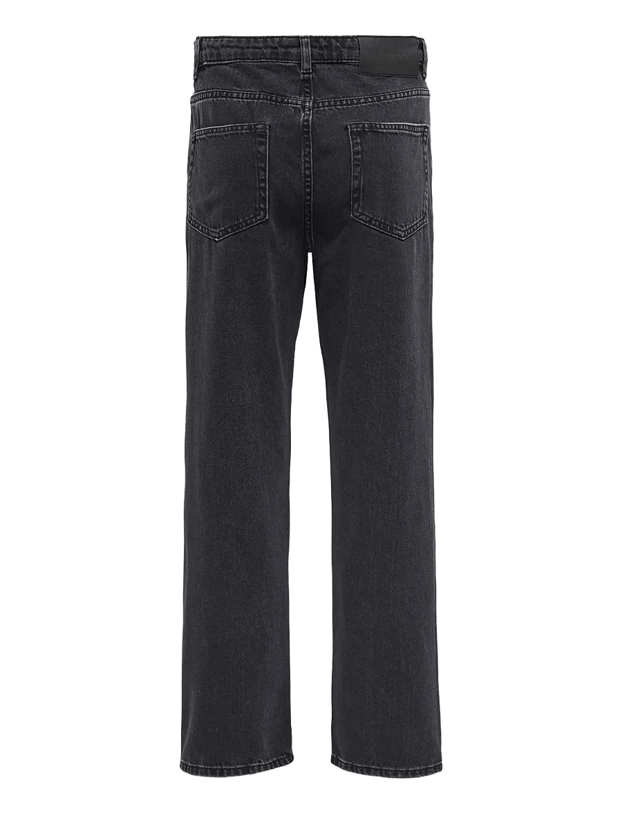 ONLY & SONS - OSJEDGE STRAIGHT WB 2784 PIM DNM NOOS - regular jeans - washed black - 2