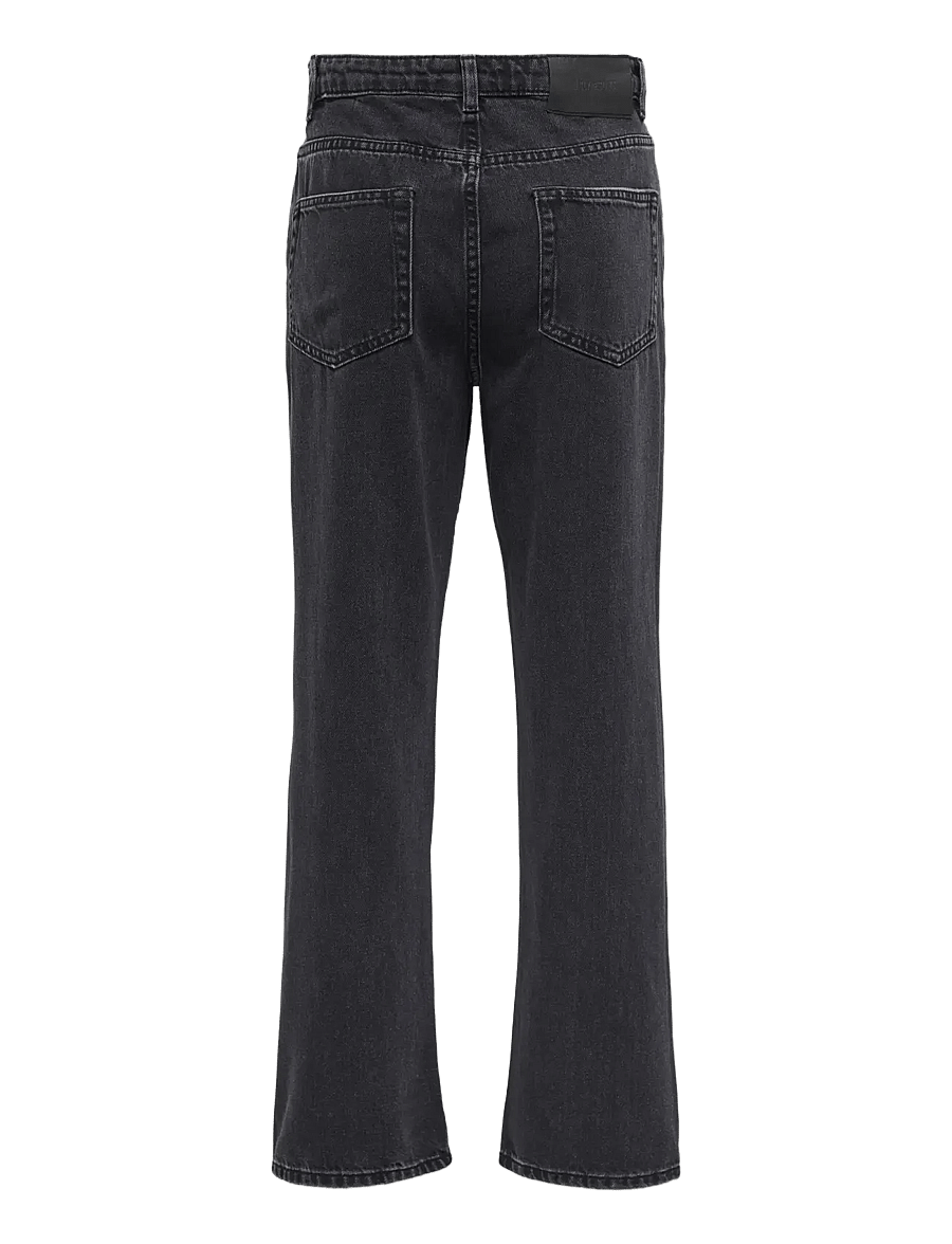 ONLY & SONS - OSJEDGE STRAIGHT WB 2784 PIM DNM NOOS - regular jeans - washed black - 2