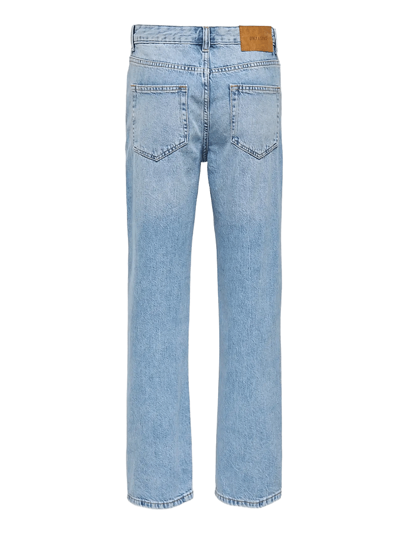 ONLY & SONS - OSJEDGE STRAIGHT LB 2785 TAI DNM NOOS - regular jeans - light blue denim - 2