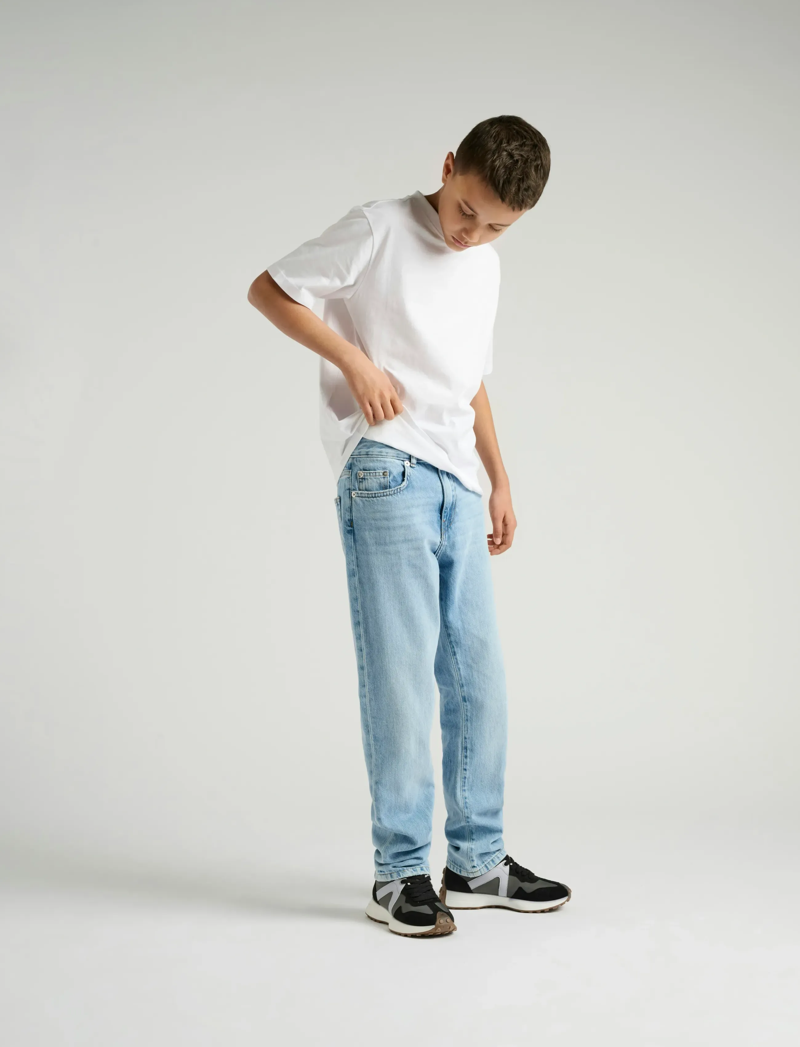 ONLY & SONS - OSJEDGE STRAIGHT LB 2785 TAI DNM NOOS - regular jeans - light blue denim - 4