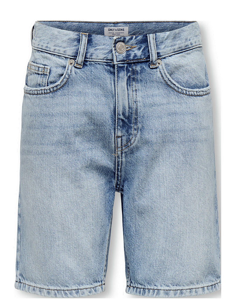 ONLY & SONS - OSJEDGE LB 2788 TAI DNM SHORTS NOOS - jeansshorts - light blue denim - 1