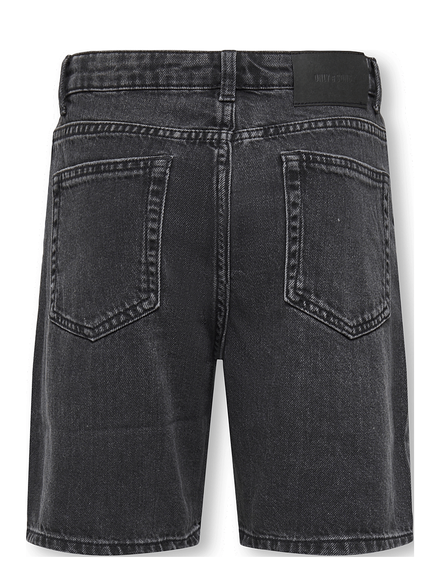 ONLY & SONS - OSJEDGE WB 2789 PIM DNM SHORTS NOOS - jeansshorts - washed black - 2