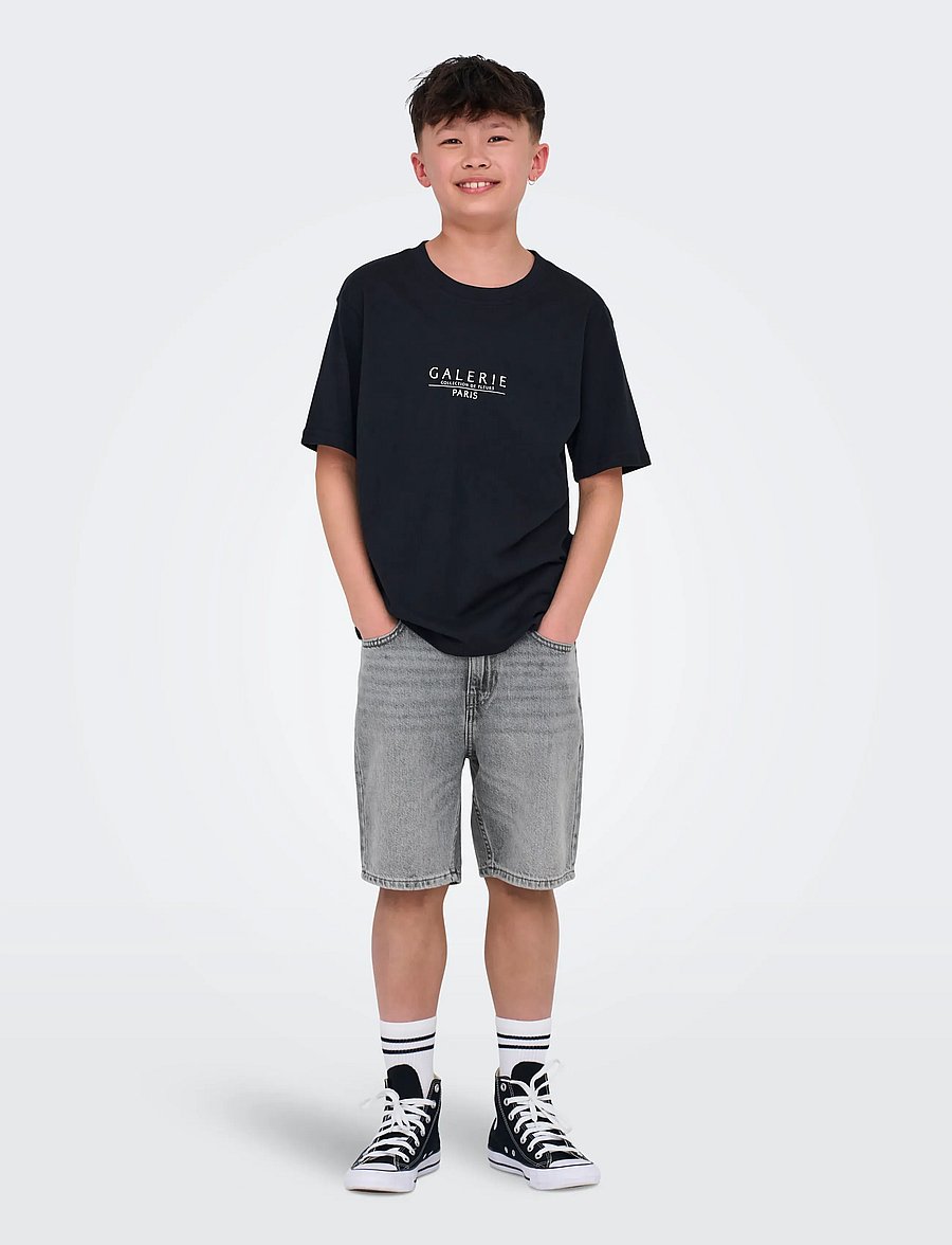 ONLY & SONS - OSJEDGE MG 2790 TAI DNM SHORTS NOOS - lühikesed teksapüksid - medium grey denim - 0