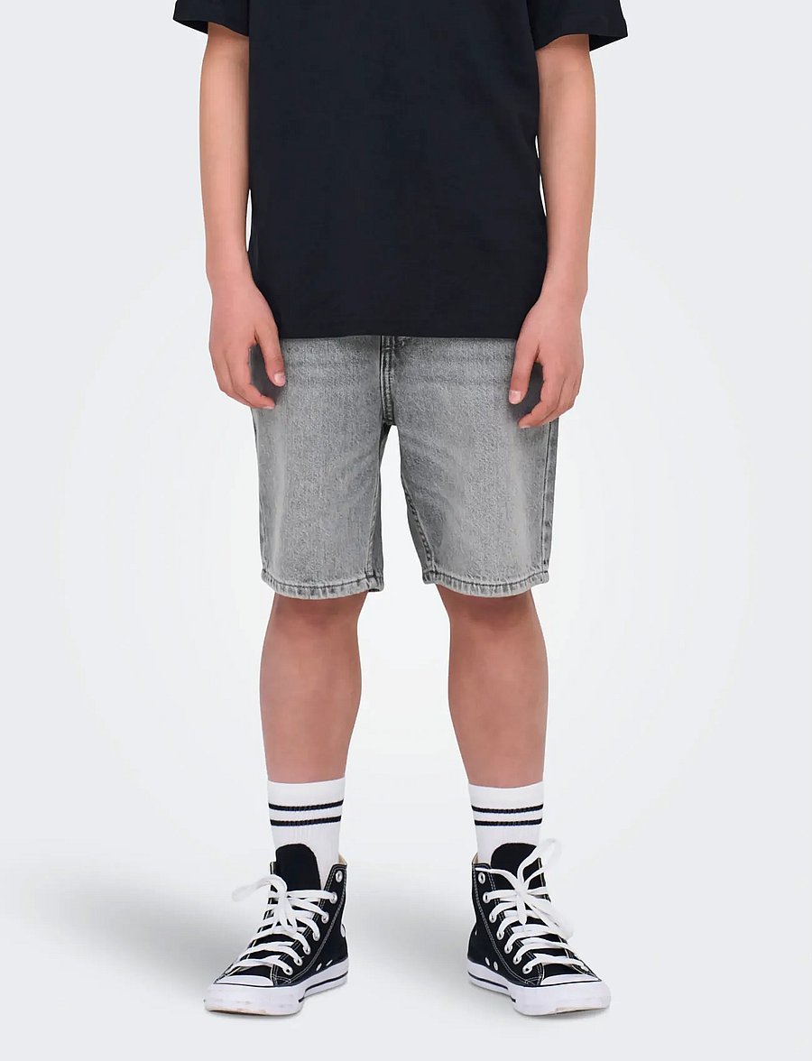 ONLY & SONS - OSJEDGE MG 2790 TAI DNM SHORTS NOOS - lühikesed teksapüksid - medium grey denim - 5