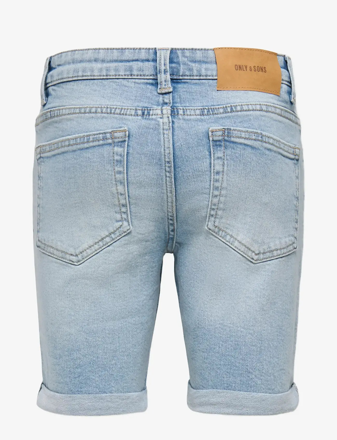 ONLY & SONS - OSJPLY LB 2791 PIM DNM SHORTS NOOS - jeansshorts - light blue denim - 2