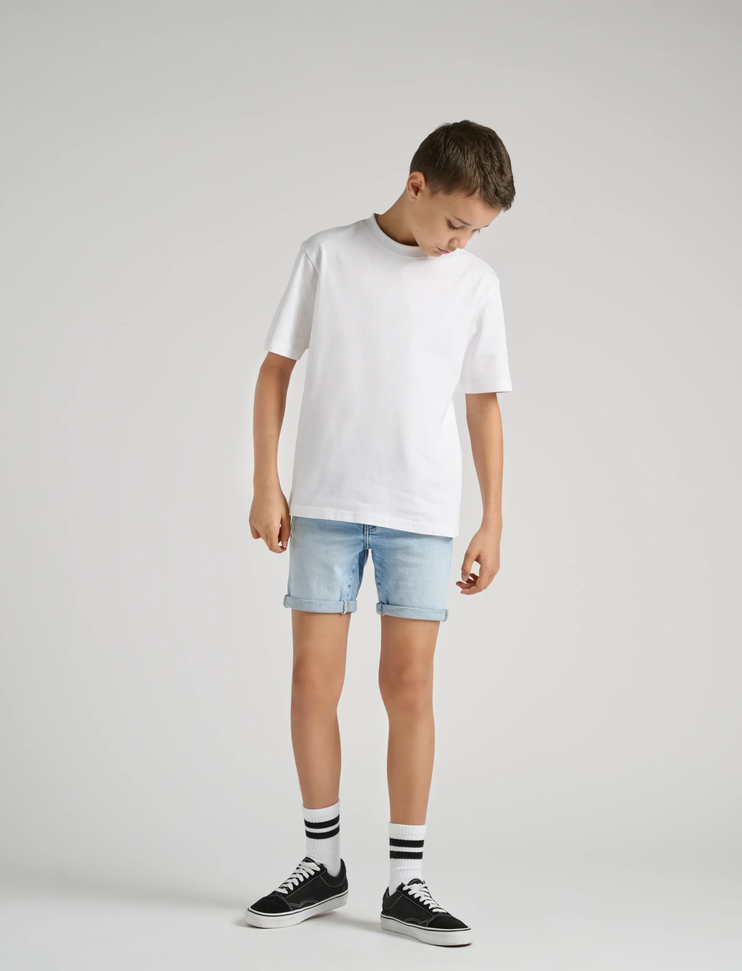 ONLY & SONS OSJPLY LB 2791 PIM DNM SHORTS NOOS - Underdele - LIGHT BLUE DENIM / blue