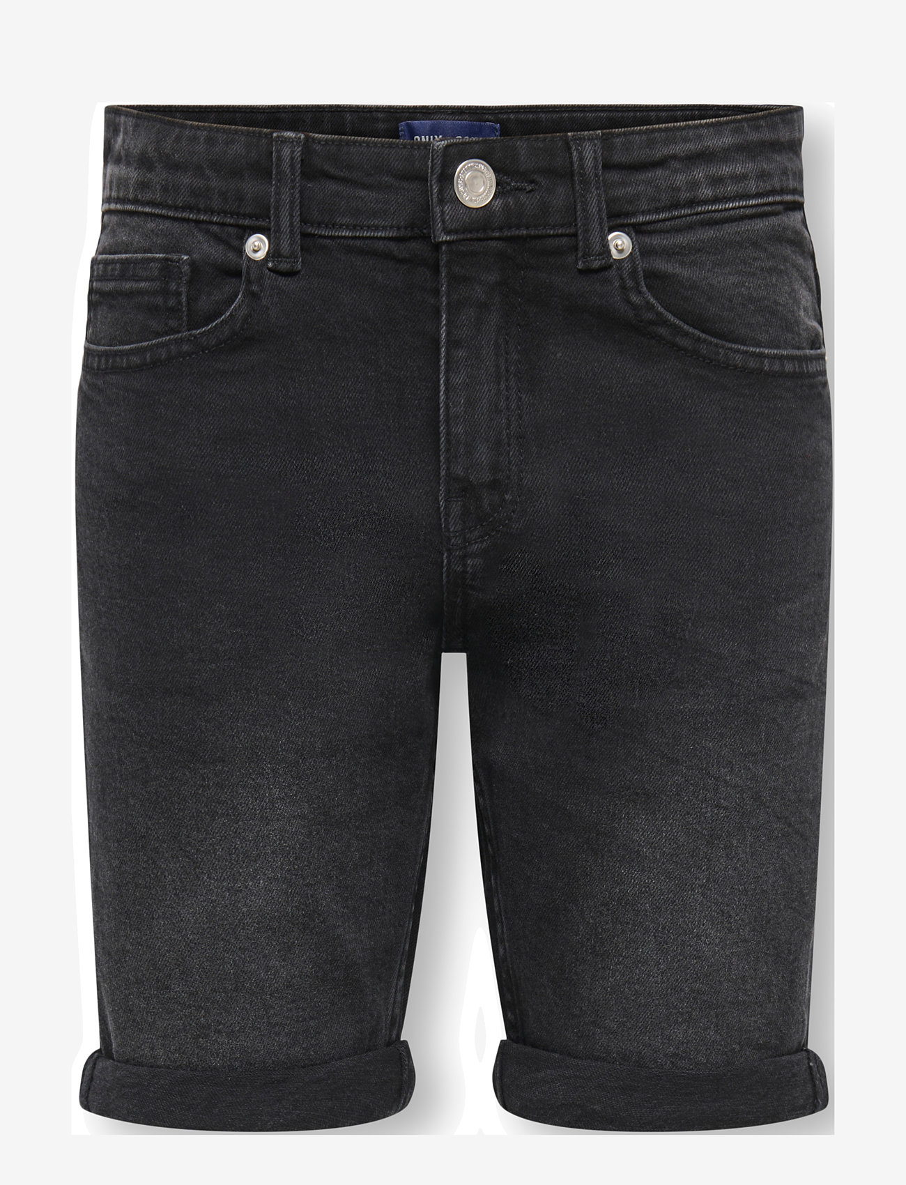 ONLY & SONS - OSJPLY WB 2796 PIM DNM SHORTS NOOS - farkkushortsit - washed black - 1