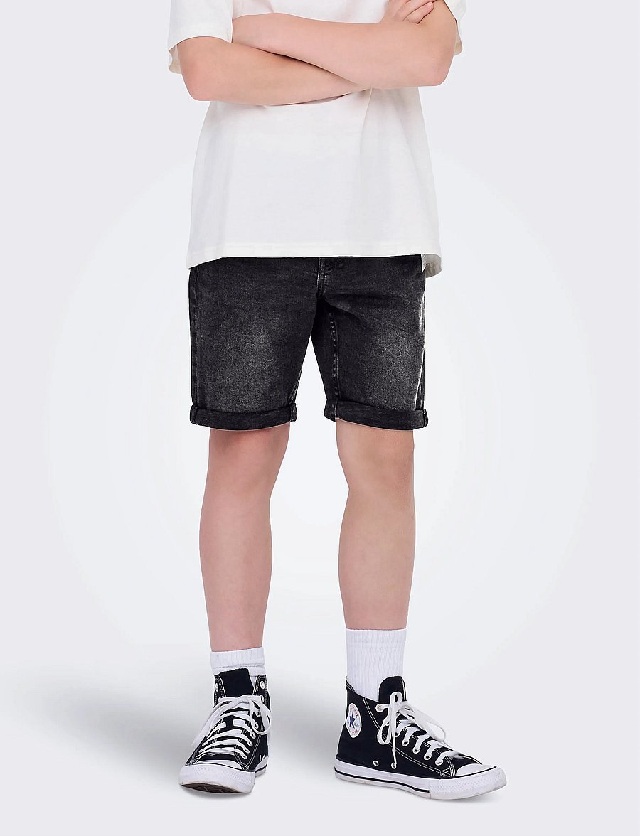 ONLY & SONS - OSJPLY WB 2796 PIM DNM SHORTS NOOS - jeansshorts - washed black - 0