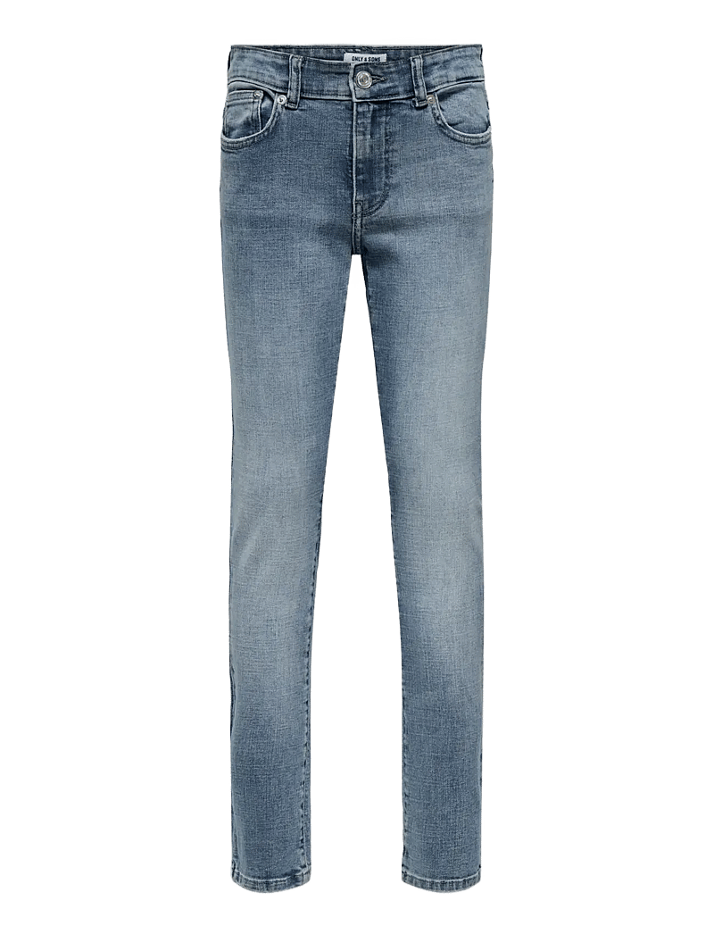 ONLY & SONS - OSJWEFT REGULAR SBG 2840 TAI DNM NOOS - tavalised teksad - special blue grey denim - 0
