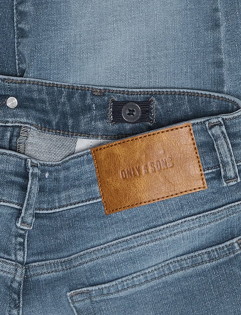 ONLY & SONS - OSJWEFT REGULAR SBG 2840 TAI DNM NOOS - tavalised teksad - special blue grey denim - 2