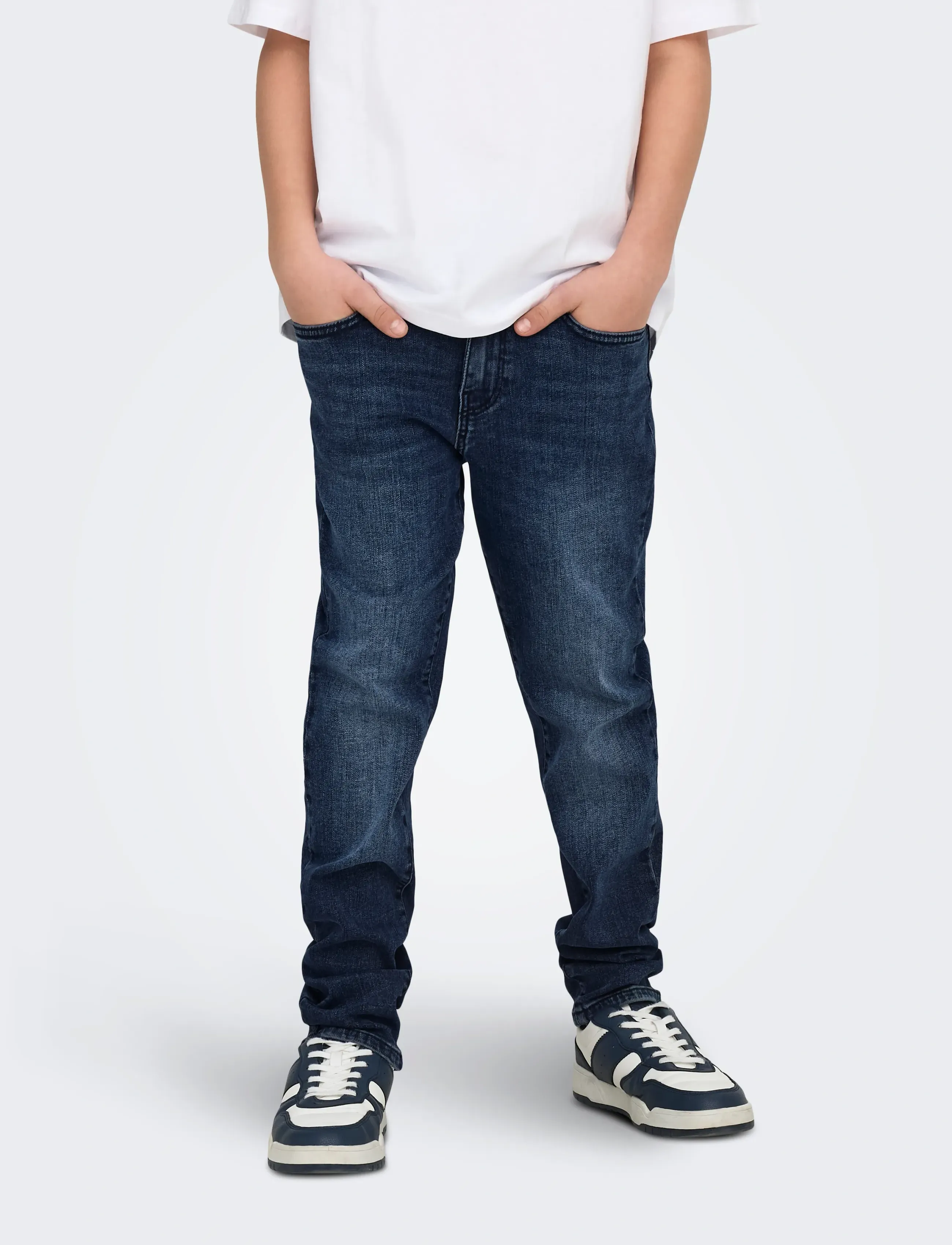 ONLY & SONS - OSJWEFT REGULAR BB 2842 TAI DNM NOOS - tavalised teksad - blue black denim - 0