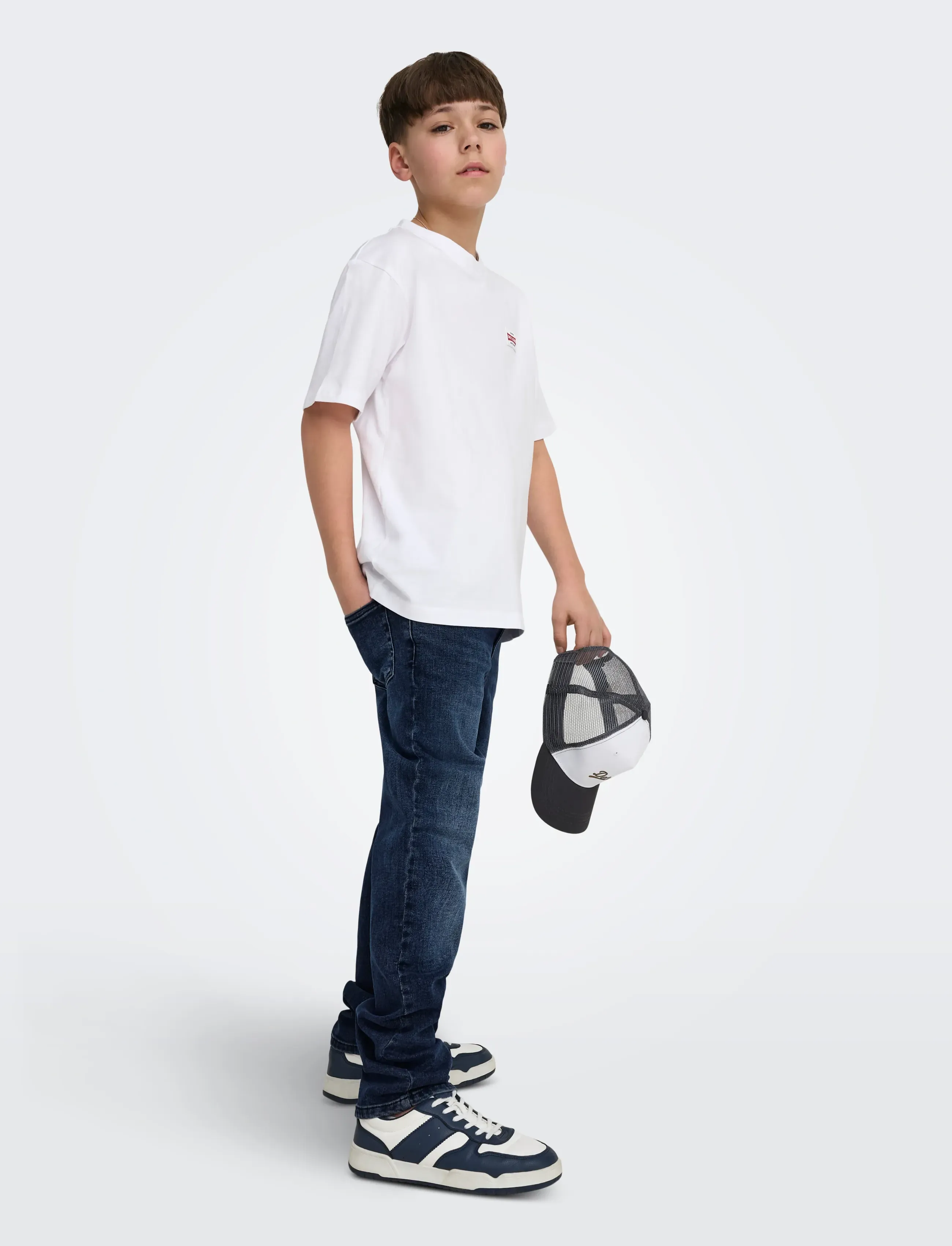 ONLY & SONS - OSJWEFT REGULAR BB 2842 TAI DNM NOOS - tavalised teksad - blue black denim - 5
