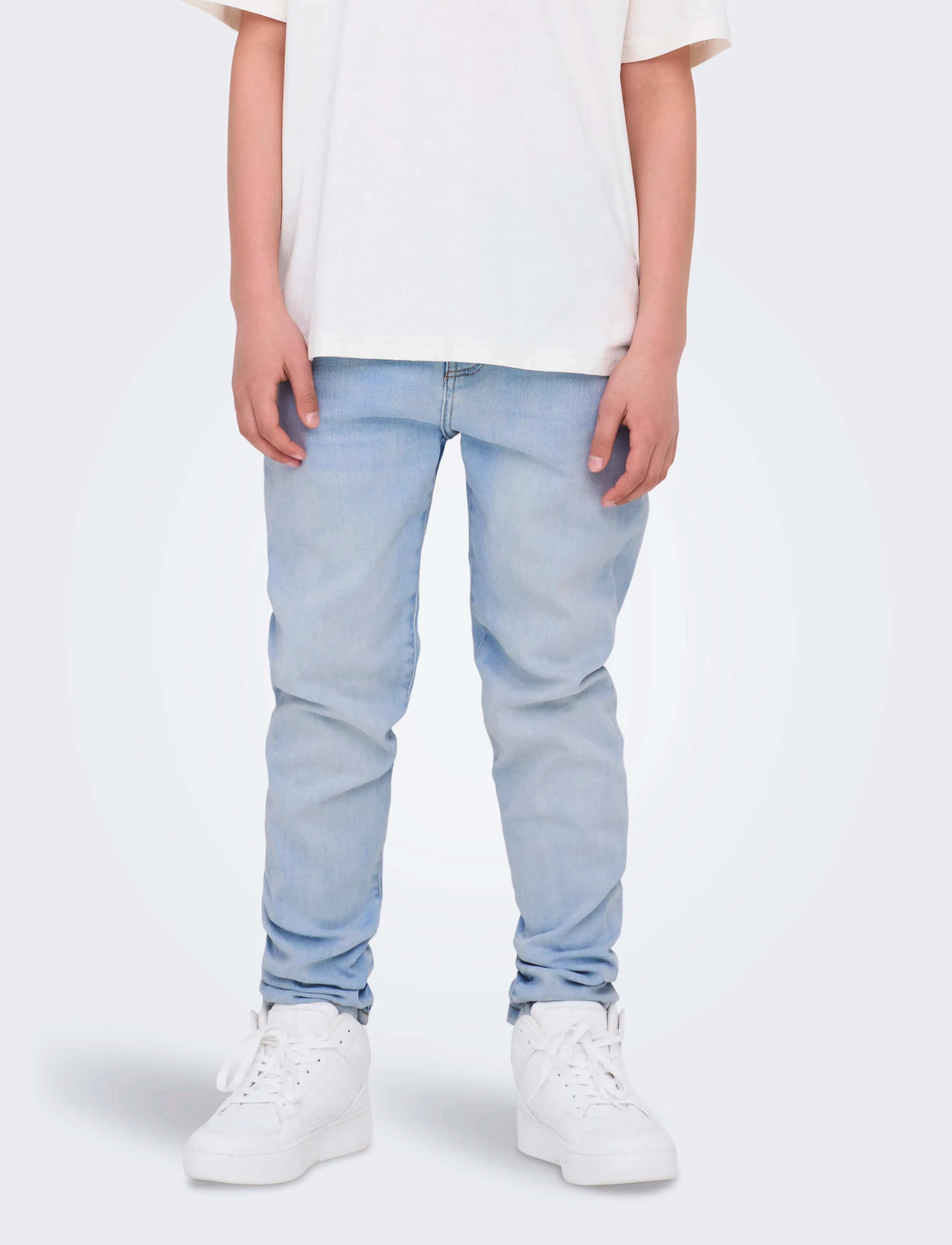 ONLY & SONS OSJYOKE TAPERED JAX LB 2843 TAI DNM NOOS - Underdele - LIGHT BLUE DENIM / blue