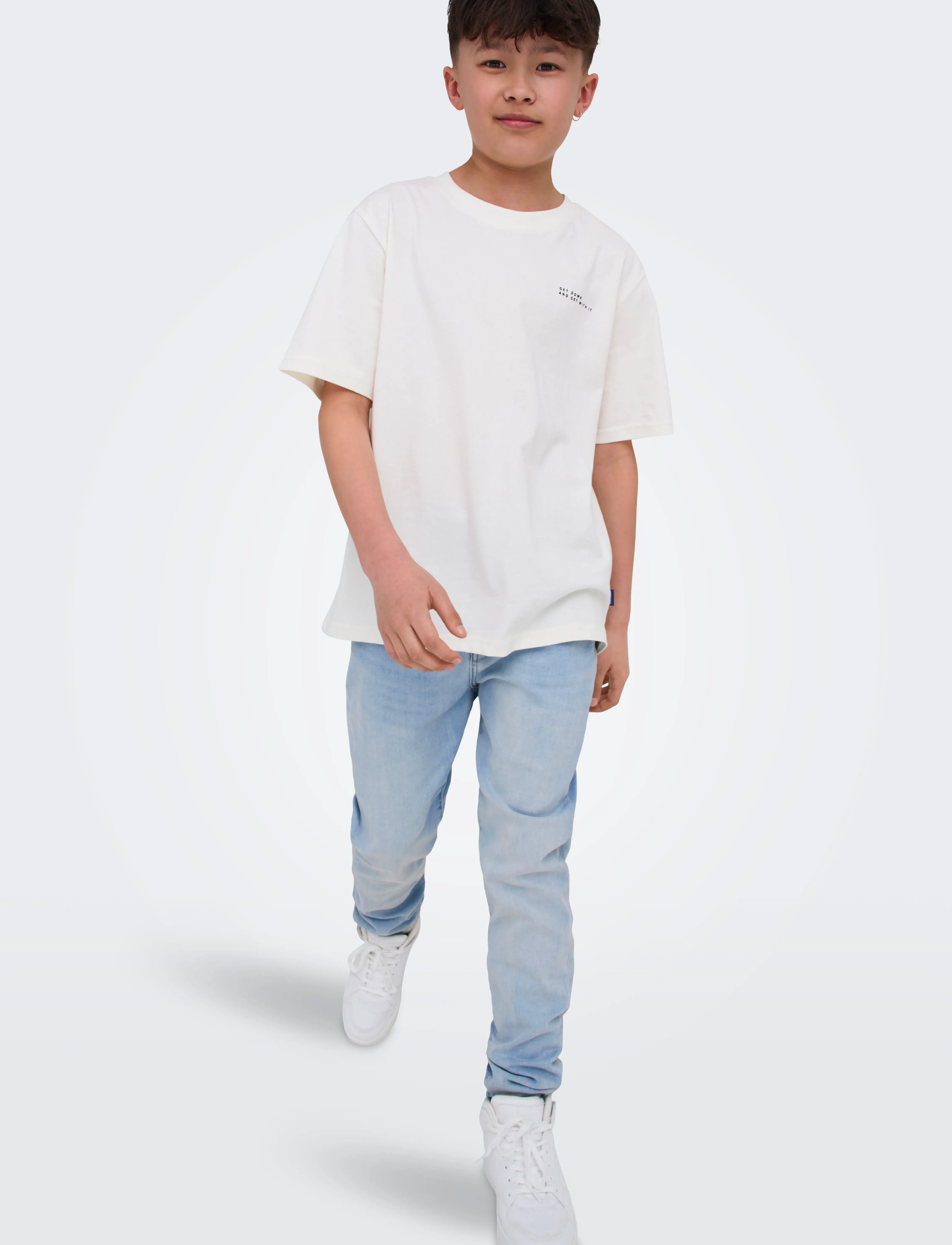 ONLY & SONS - OSJYOKE TAPERED JAX LB 2843 TAI DNM NOOS - tapered jeans - light blue denim - 4