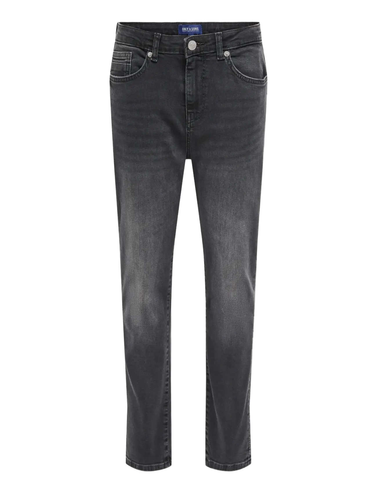 ONLY & SONS OSJYOKE TAPERED JAX WB 2845 TAI DNM NOOS - Tapered jeans - WASHED BLACK / grey