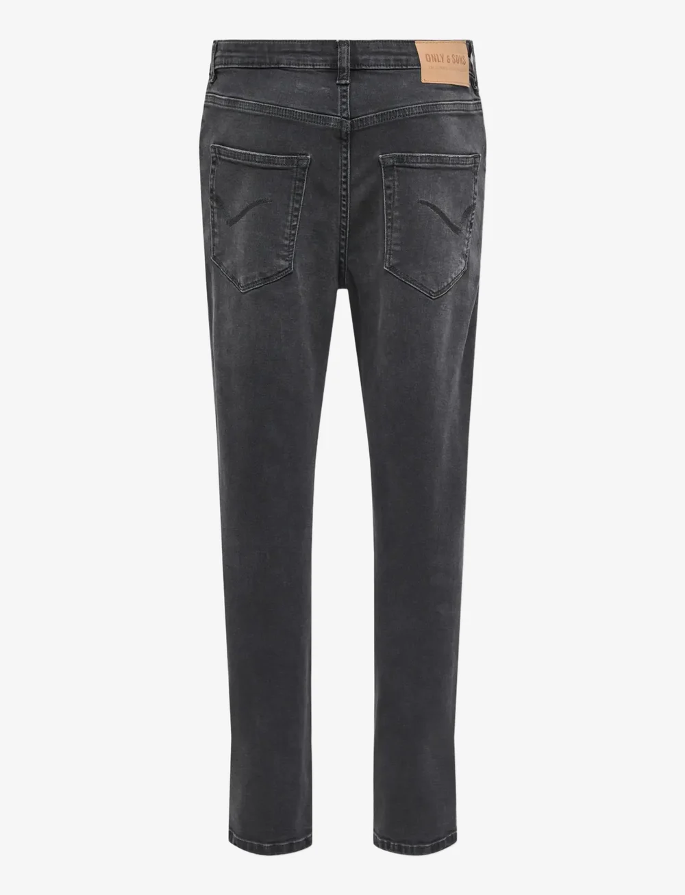 ONLY & SONS - OSJYOKE TAPERED JAX WB 2845 TAI DNM NOOS - tapered jeans - washed black - 2
