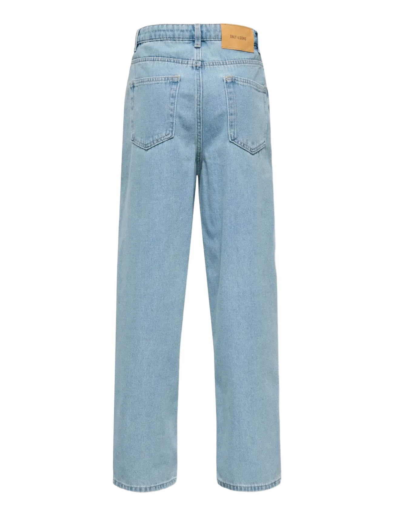 ONLY & SONS - OSJFADE LOOSE LB 2872 PIM DNM NOOS - platėjantys apačioje - light blue denim - 2