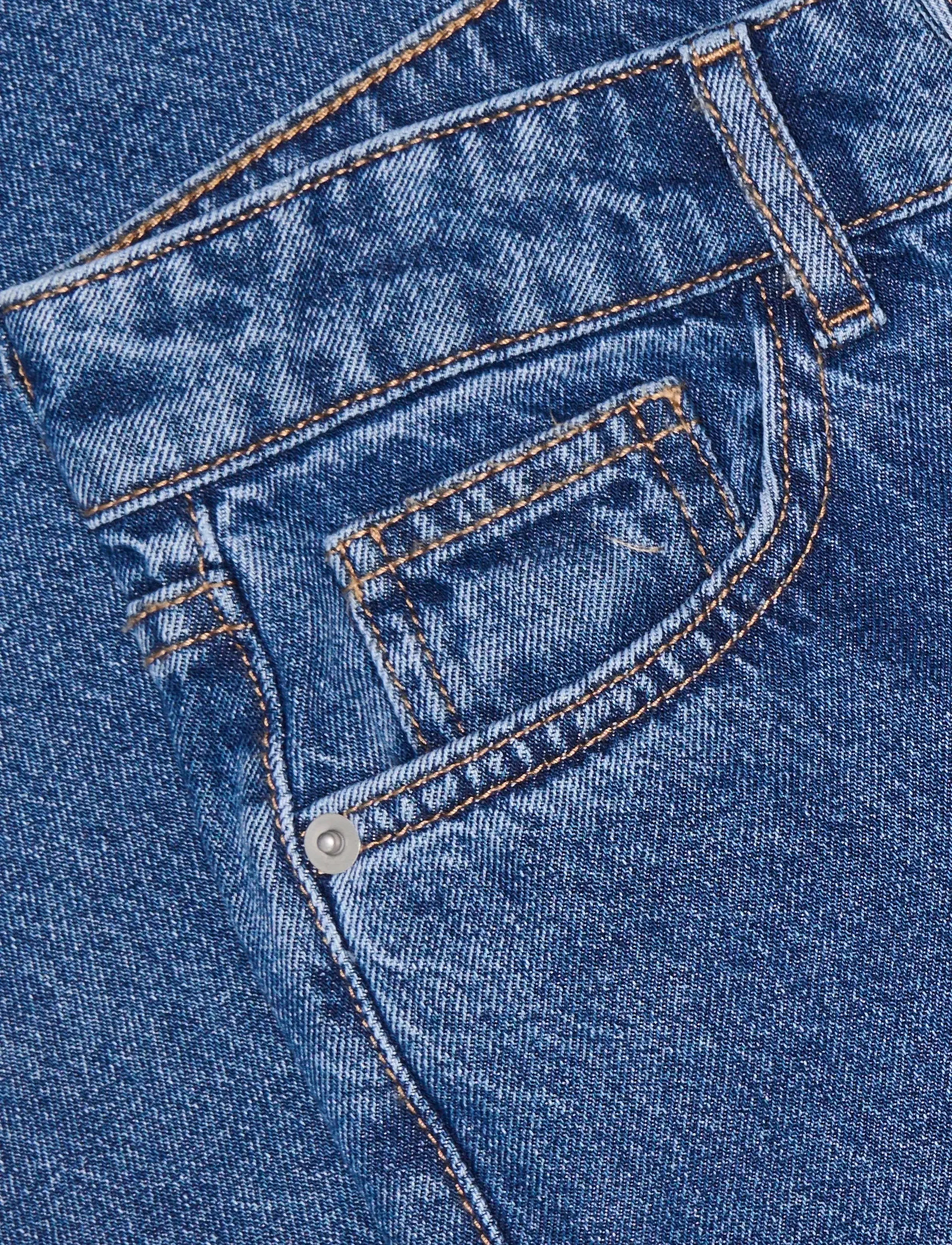 ONLY & SONS - OSJFADE LOOSE MB 2873 PIM DNM NOOS - rúmar gallabuxur - medium blue denim - 3