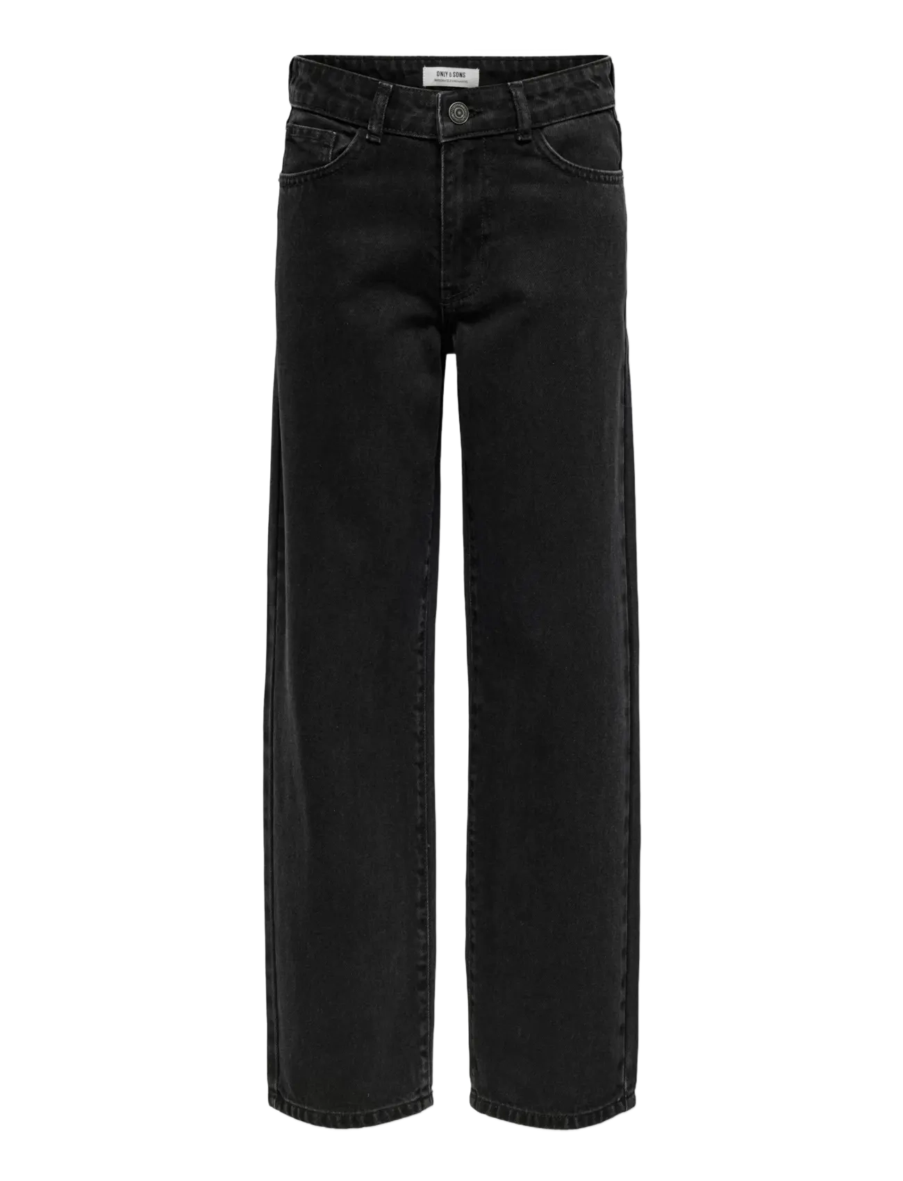 ONLY & SONS OSJFADE LOOSE BLACK 2874 PIM DNM NOOS - Teksad - BLACK DENIM / black